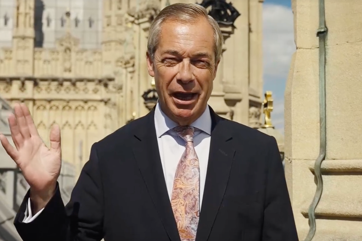 Nigel Farage breaks parliamentary rules on first day back