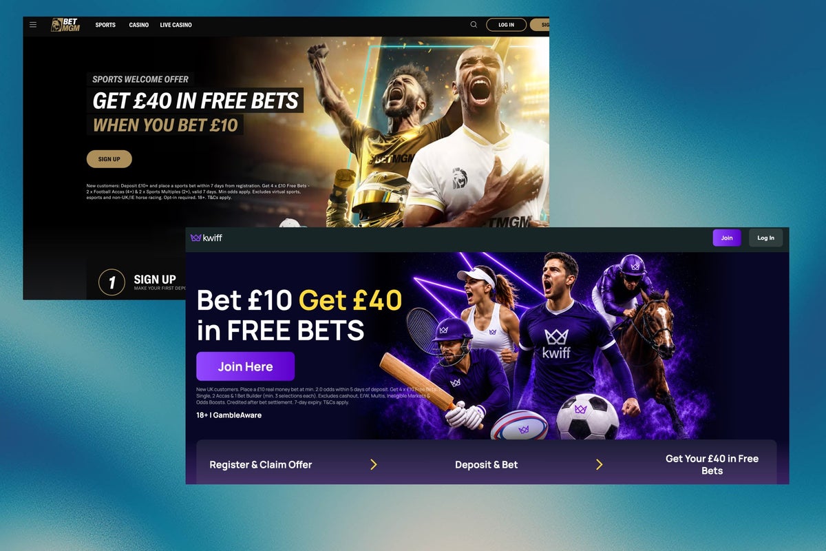 Best bet £10 get £40 betting offers 2026