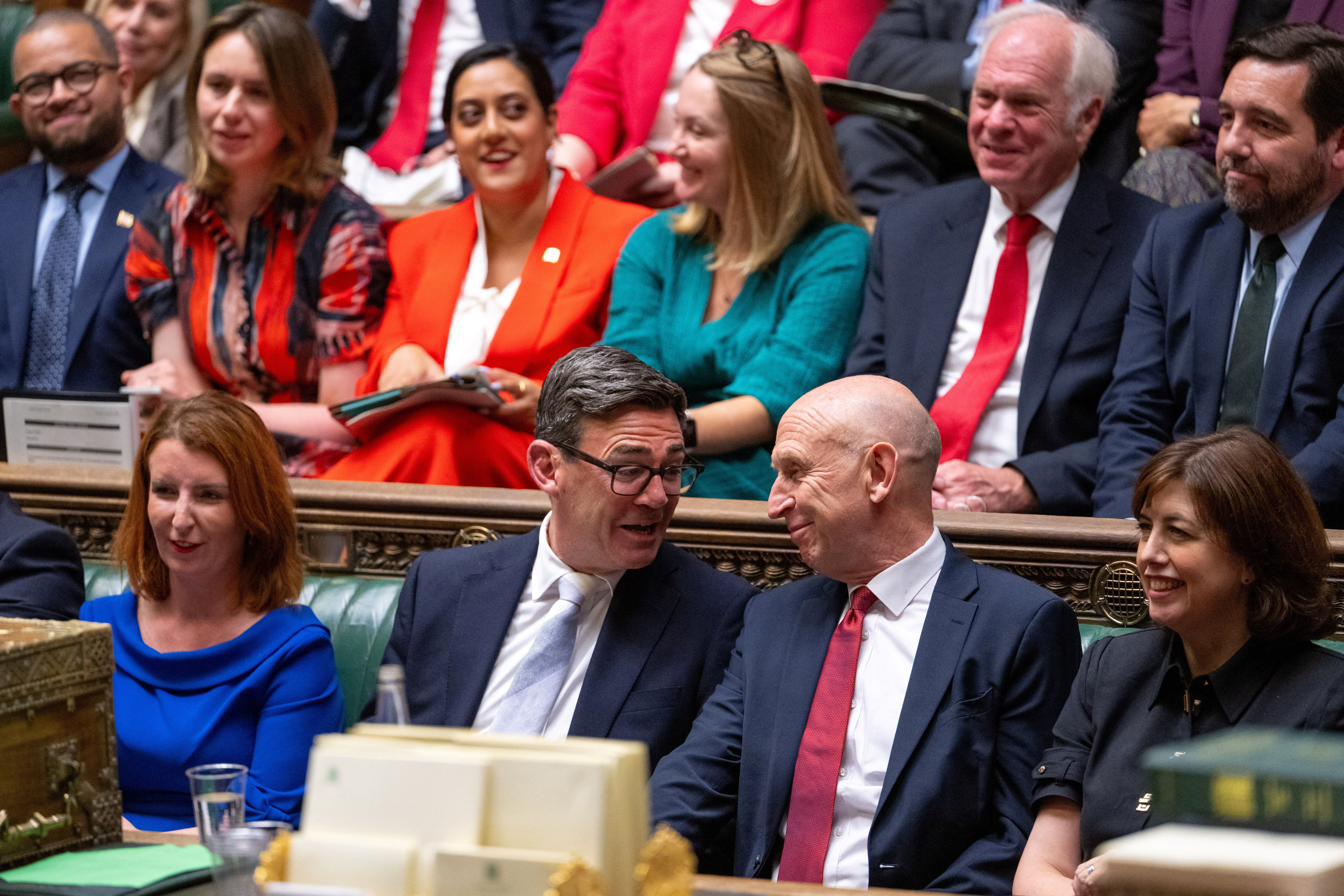 Burnham and chancellor Healey