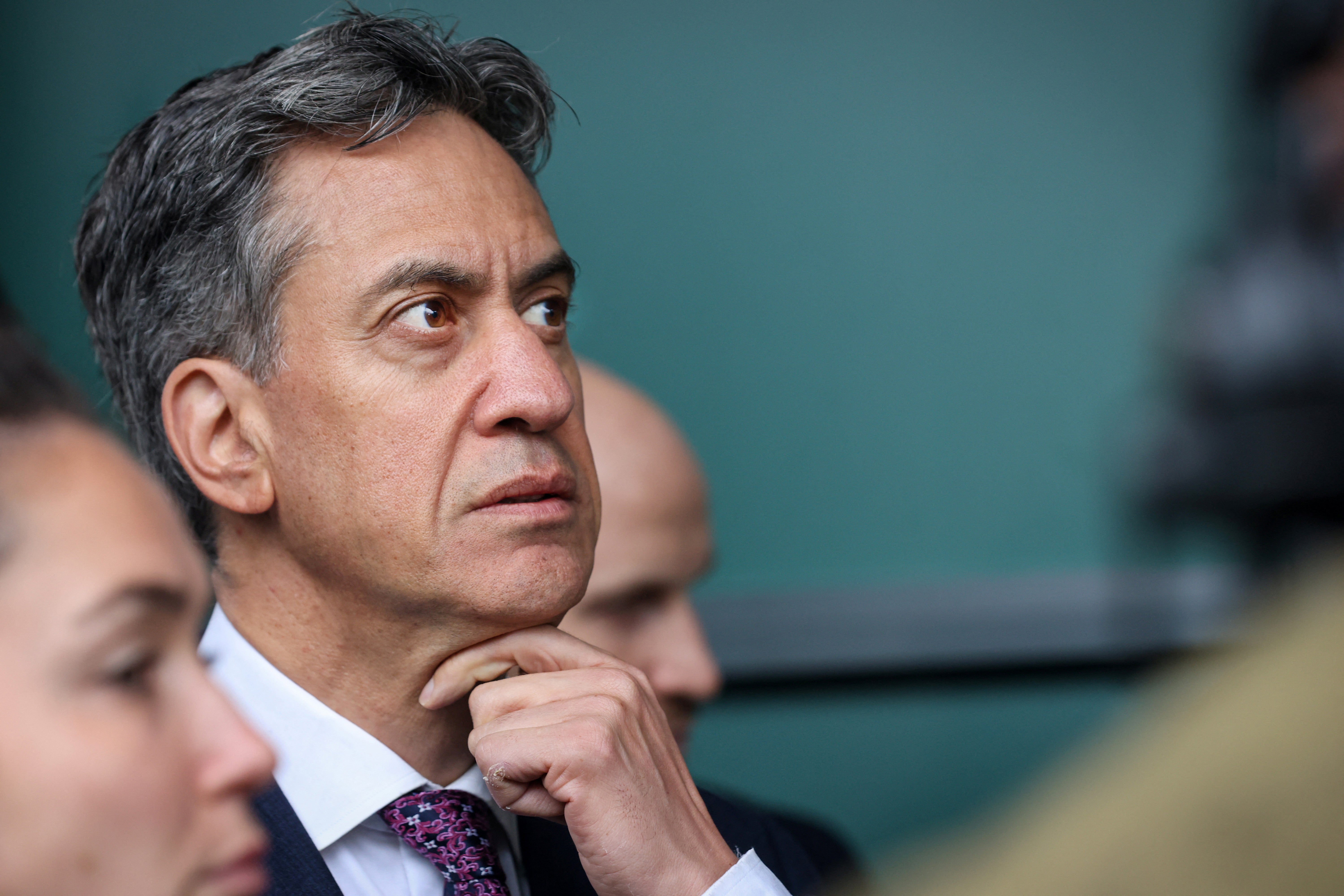 Britain's Foreign Minister Ed Miliband arrives to attend an informal meeting of EU foreign affairs ministers at Druids Glen in Wicklow, south of Dublin, Ireland, on September 2, 2026