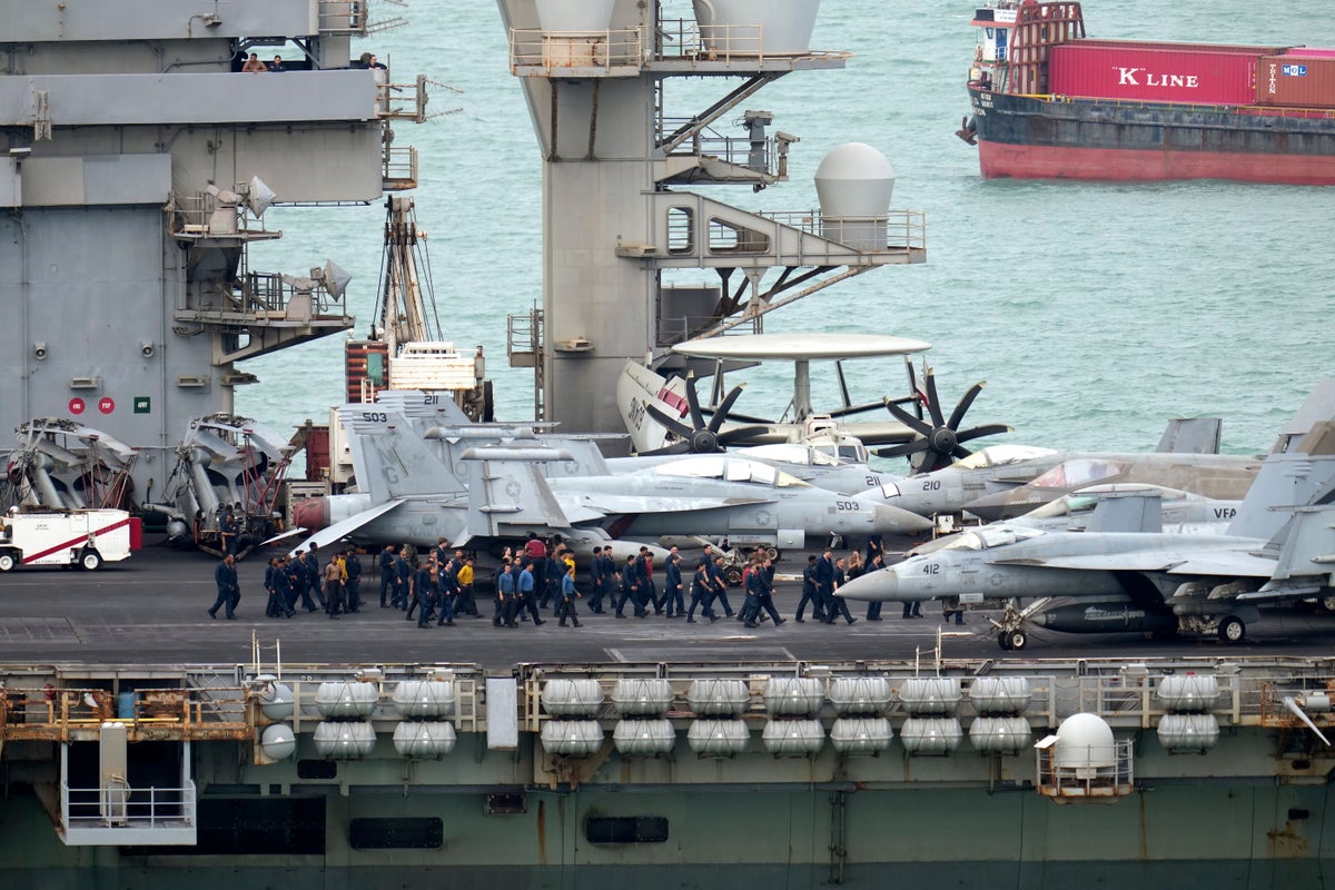 USS Abraham Lincoln Sailors Describe Deployment Challenges During Thailand Port Visit