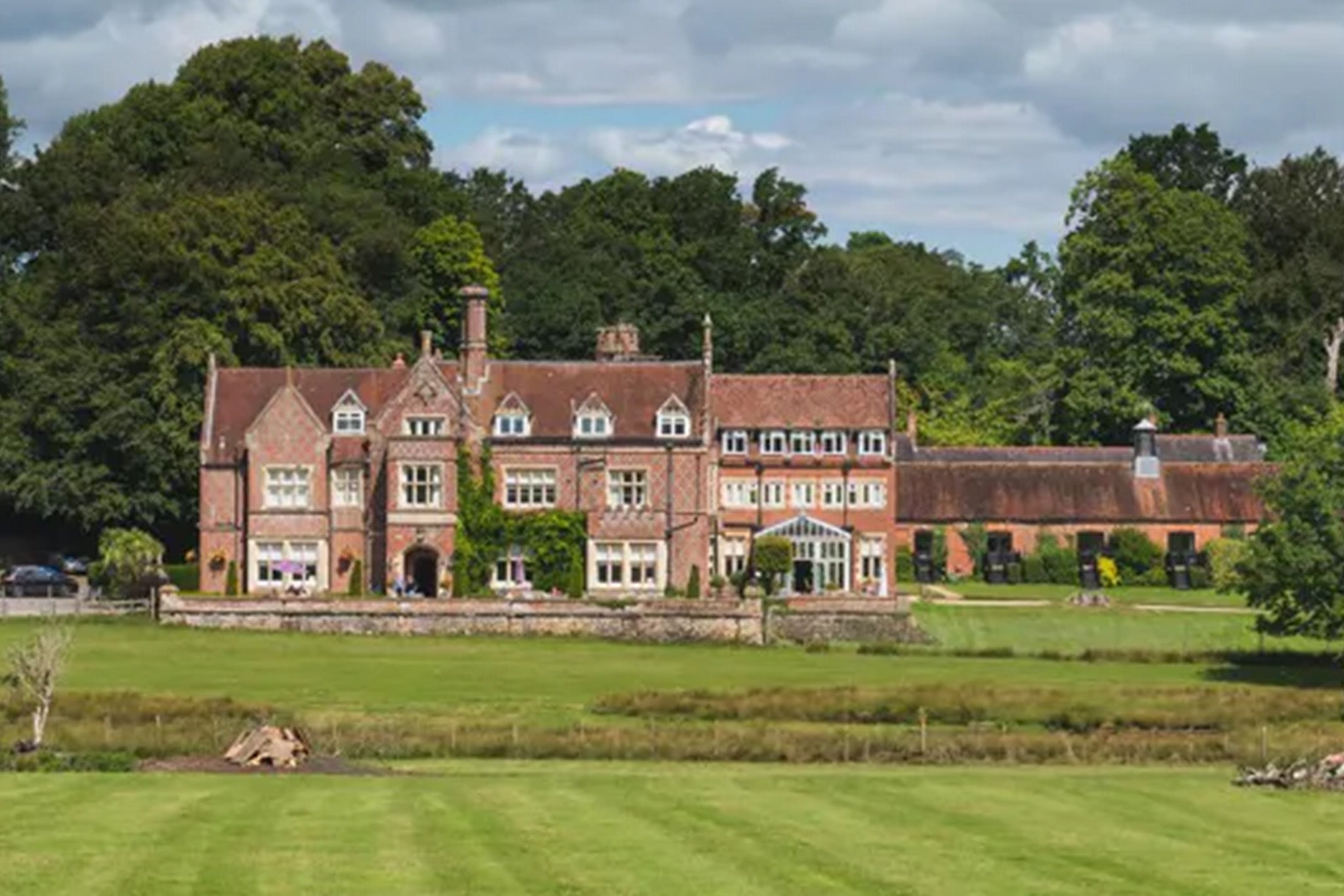 Burley Manor Hotel, which is set in six acres of gardens and grounds, is on the maret for £8.5m