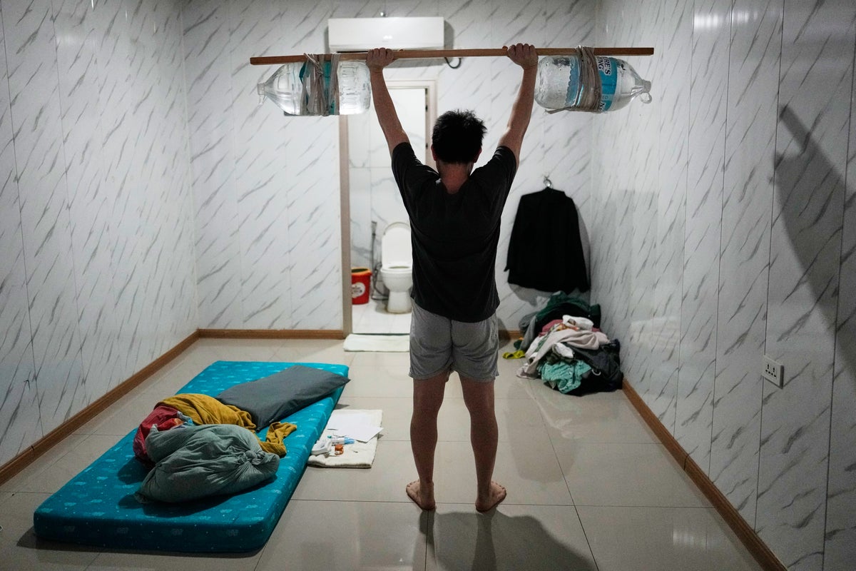 PHOTO ESSAY: Inside a detention center where scam workers wait for their return home