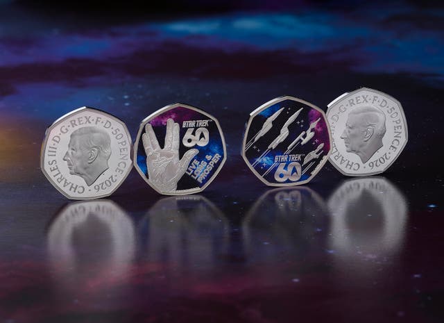 Both collectable coins are designed for fans who have ve grown up with the franchise and want a piece of that history to treasure, The Royal Mint said