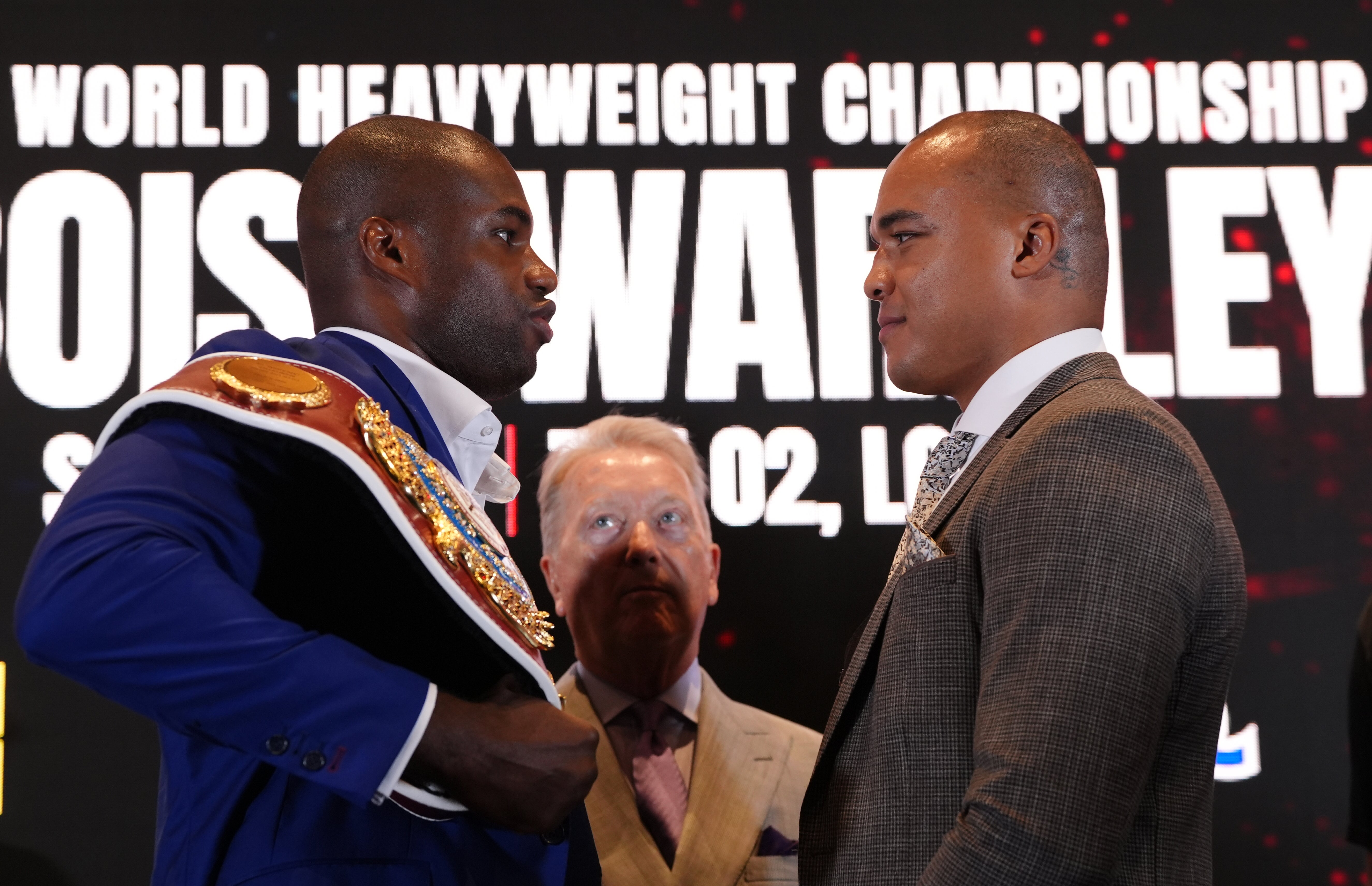 Dubois and Wardley will meet again next month