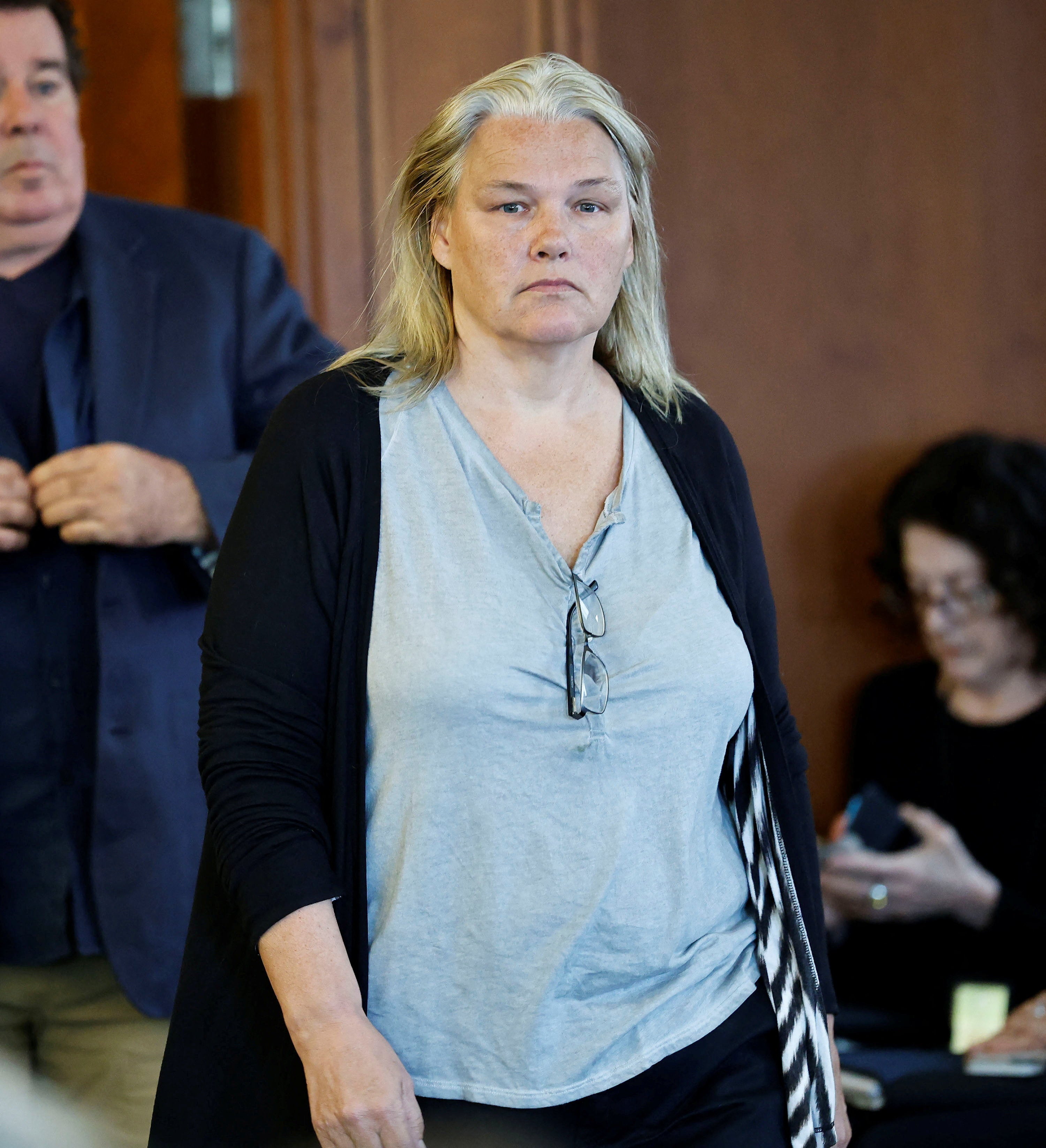 Light, pictured here in court Wednesday, has no criminal record, strong community ties and is not a flight risk, her attorney argued Wednesday in court (Reuters)