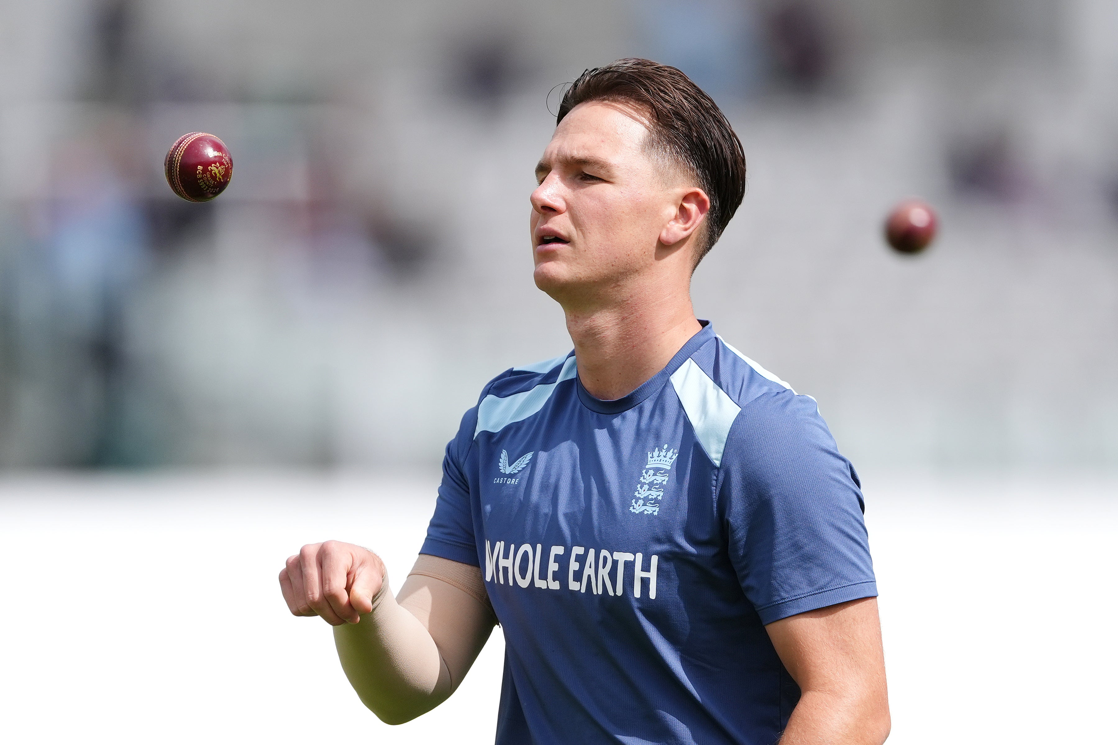 England’s Sonny Baker is back with the Test squad at Edgbaston (Ben Whitley/PA) (PA Wire)