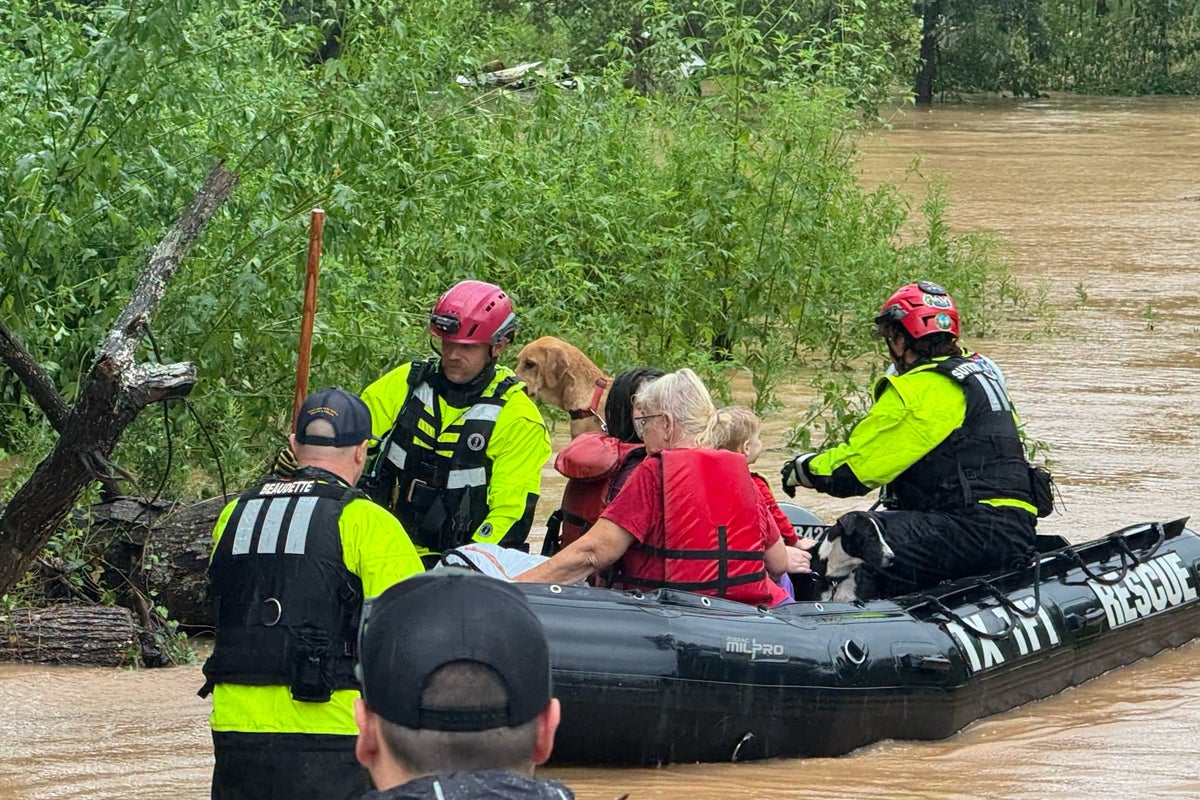 Texas hit with 30 inches of rain in 24 hours as rescues underway