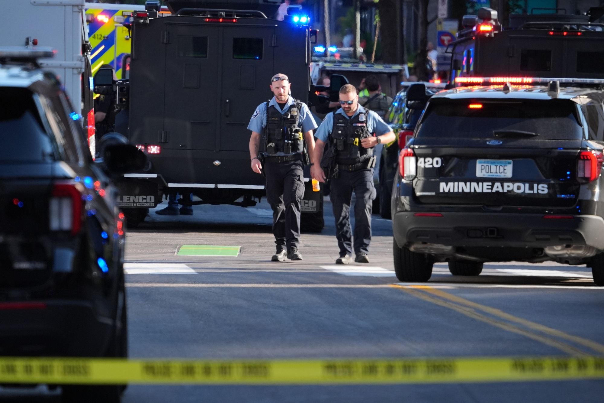 Minnesota Governor Tim Walz said the state 'is praying for our first responders'