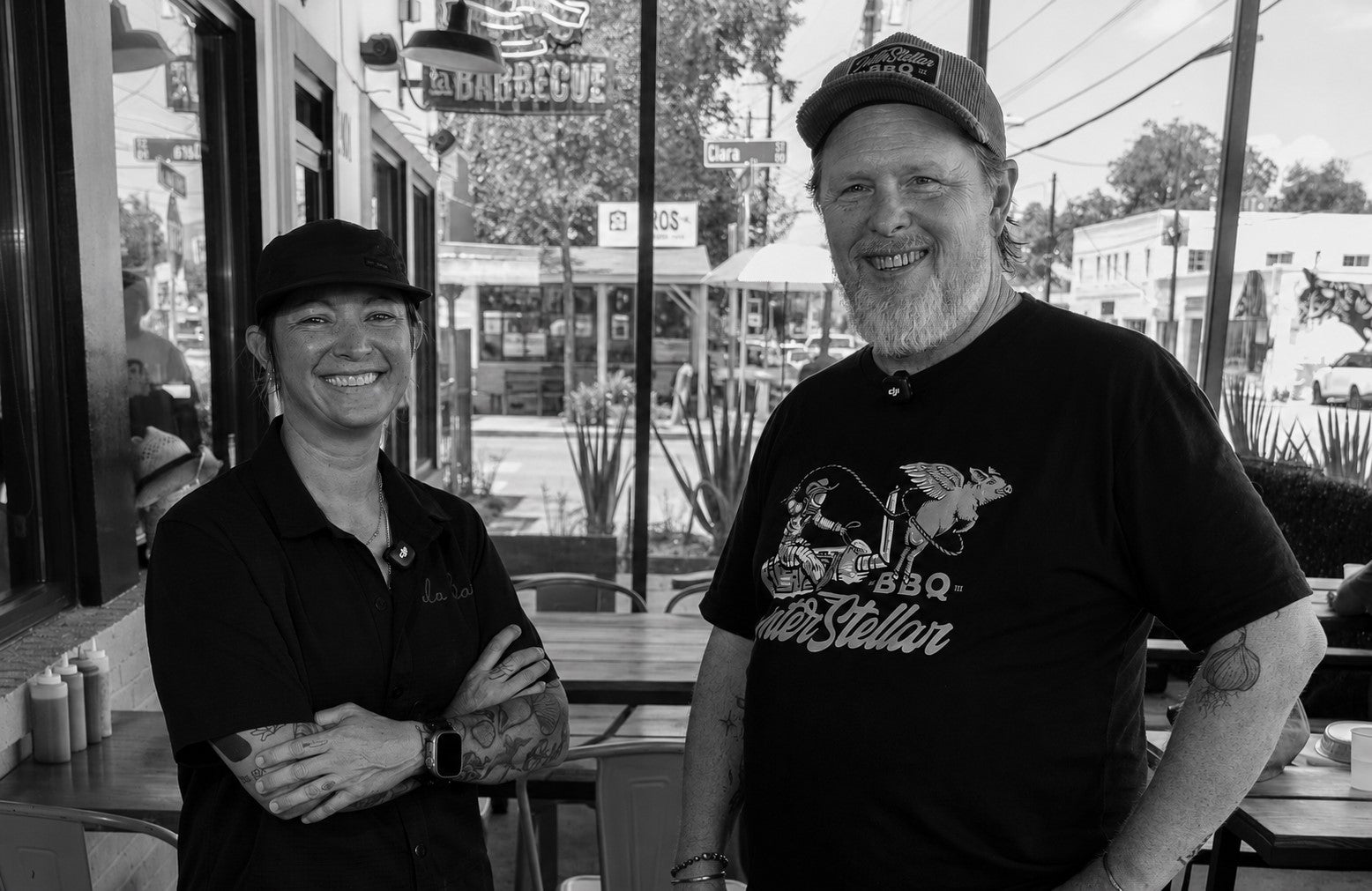 Ali Clem and John Bates, the Michelin-starred pitmasters behind la Barbecue and InterStellar BBQ