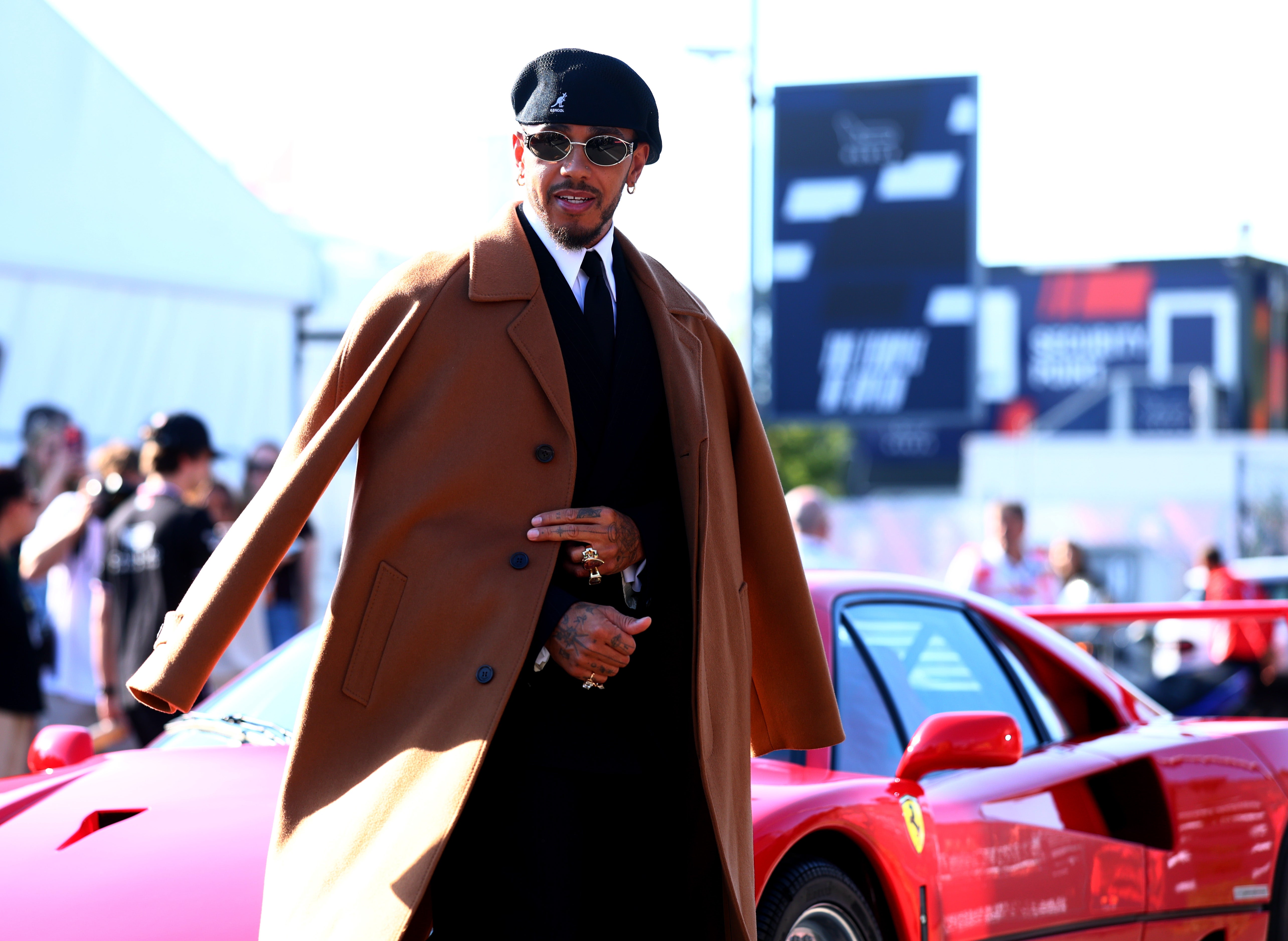Lewis Hamilton is eyeing victory for Ferrari at Monza this weekend