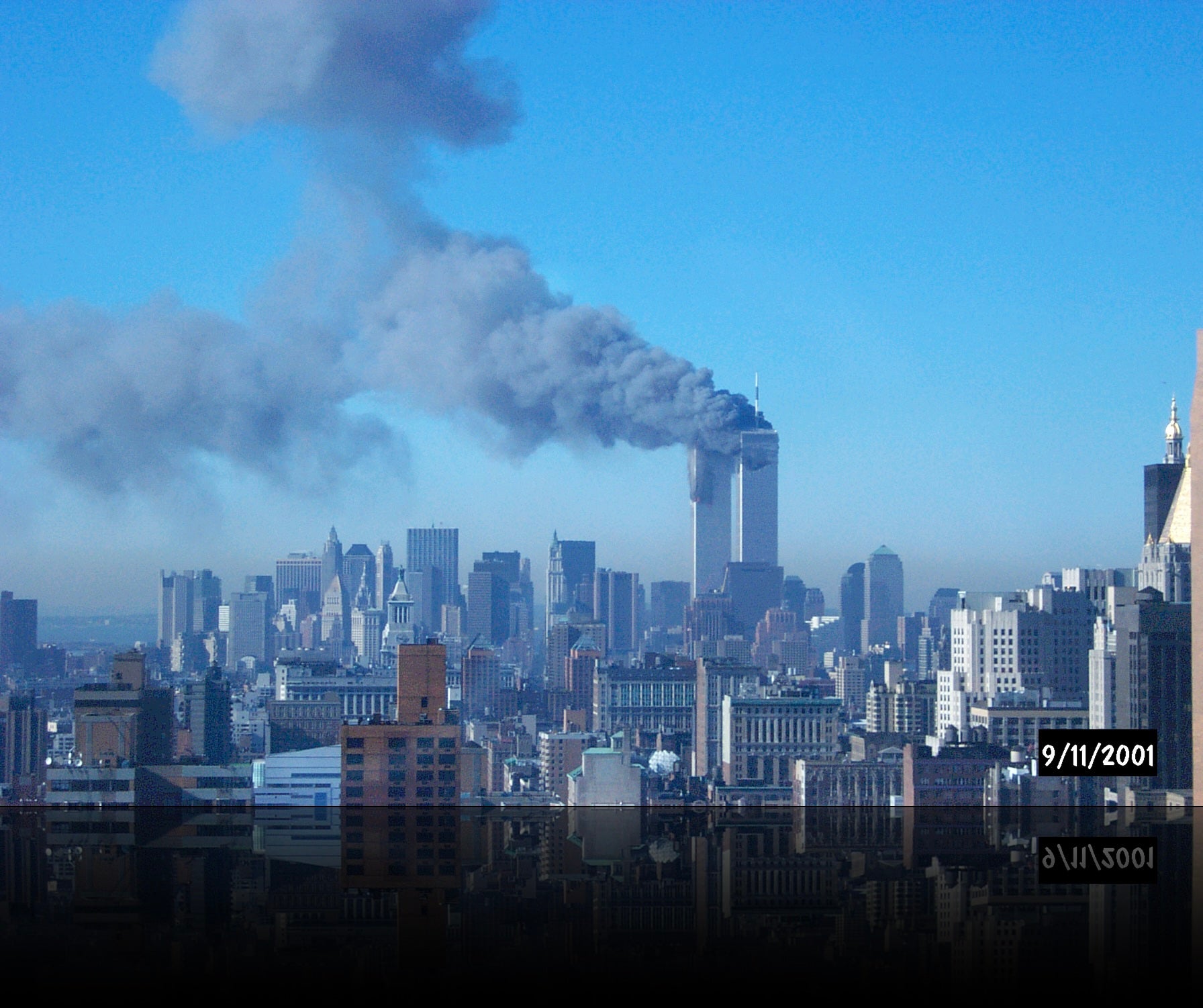A number of high-rise office buildings in midtown allowed a vantage point to the World Trade Center on 9/11