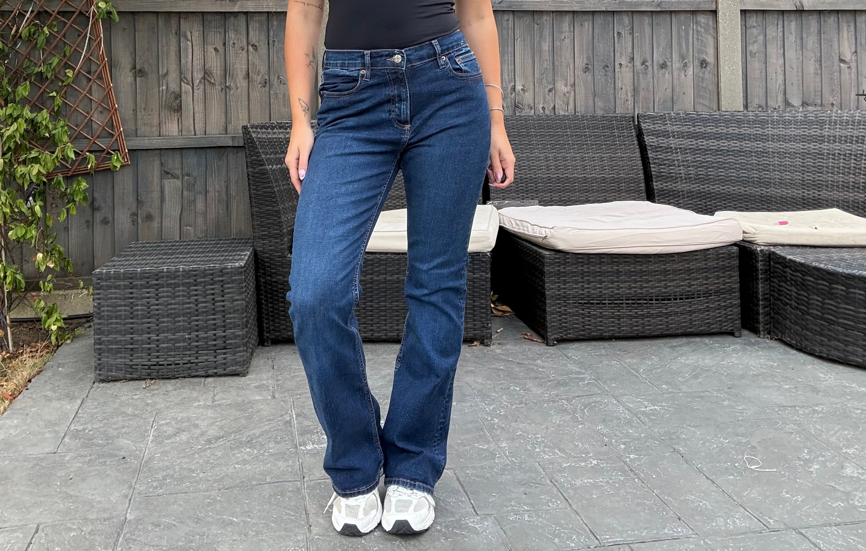 These jeans are a great addition to your autumn wardrobe (Isabella Howells/The Independent)