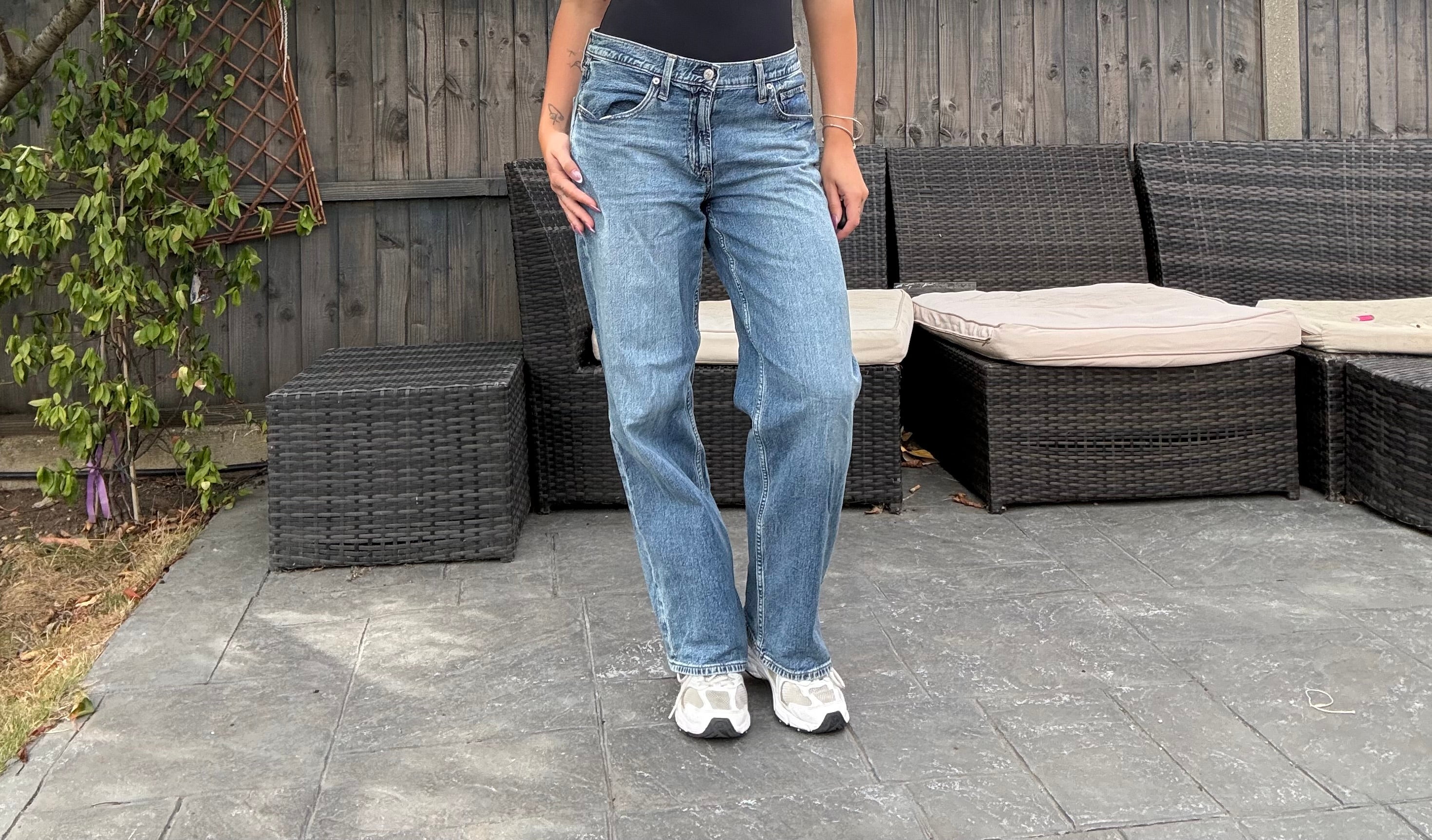 These jeans from Gap are perfect for dressing up and down (Isabella Howells/The Independent)