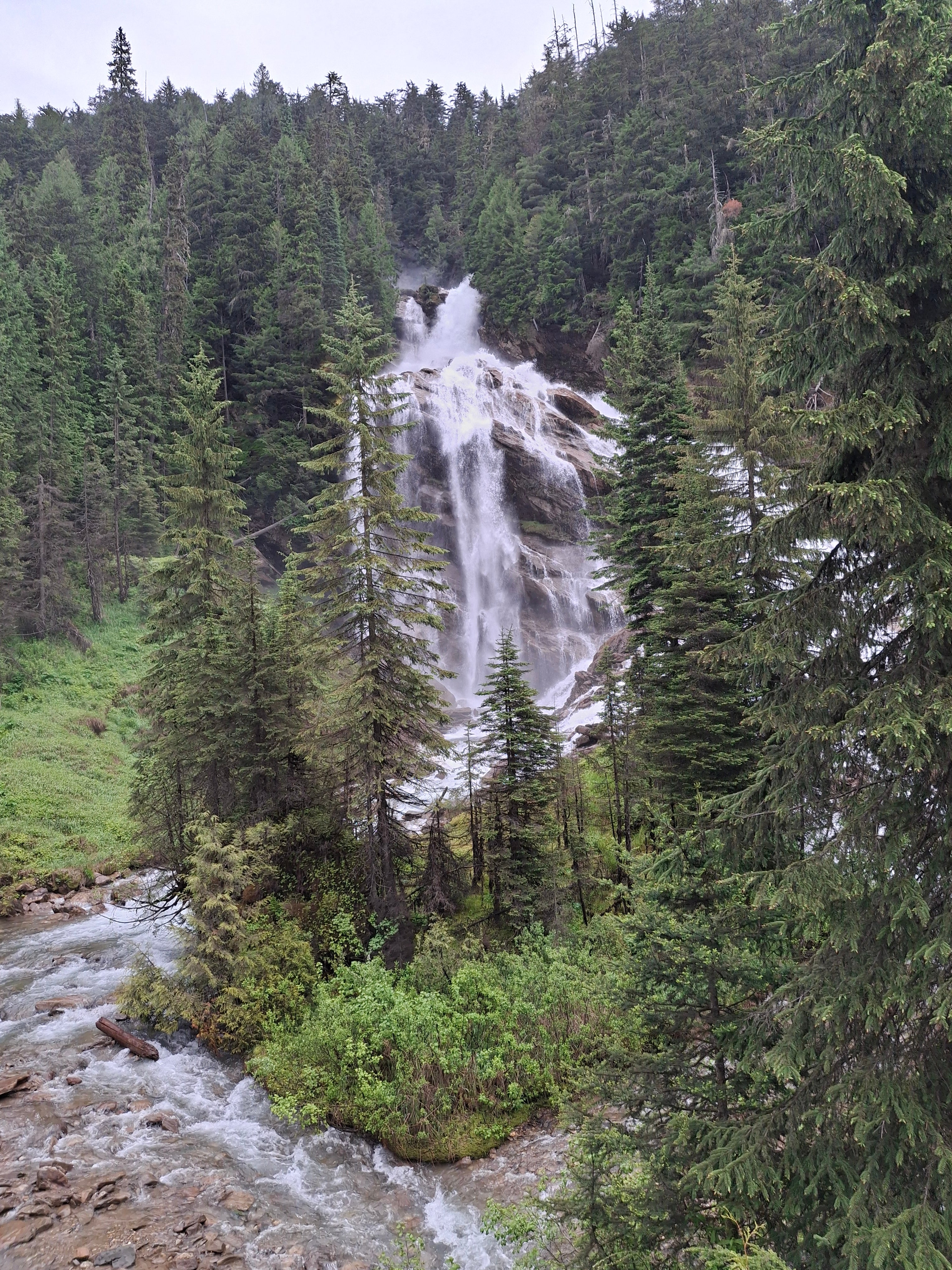 Pyramid Falls is one of the sights Jo Whitehouse spotted from her carriage