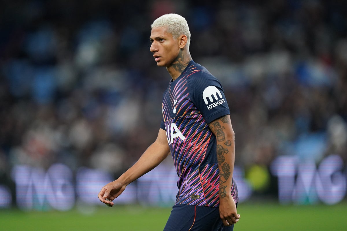Richarlison left out of Tottenham’s Premier League squad