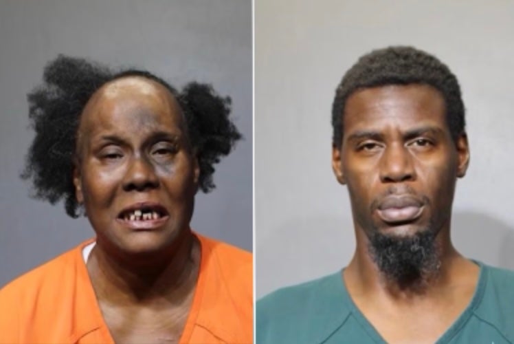 <p>Keysha Monique Epps, una mujer de 51 años de Atlanta, y Tamra Marshon Stewart, un hombre de 37 años de Jacksonville, han sido acusados de maltratar a cuatro niños que estaban a su cargo y de mantenerlos encerrados en un camión con remolque durante seis años</p>