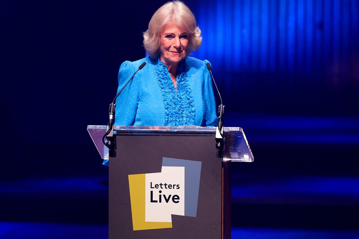 Queen Camilla Surprises Audience with Appearance at London Letters Live Event