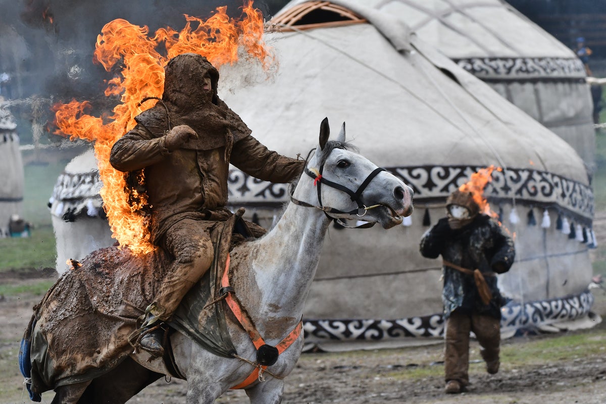 Photos show centuries-old traditions and sports at Kyrgyzstan’s World Nomad Games