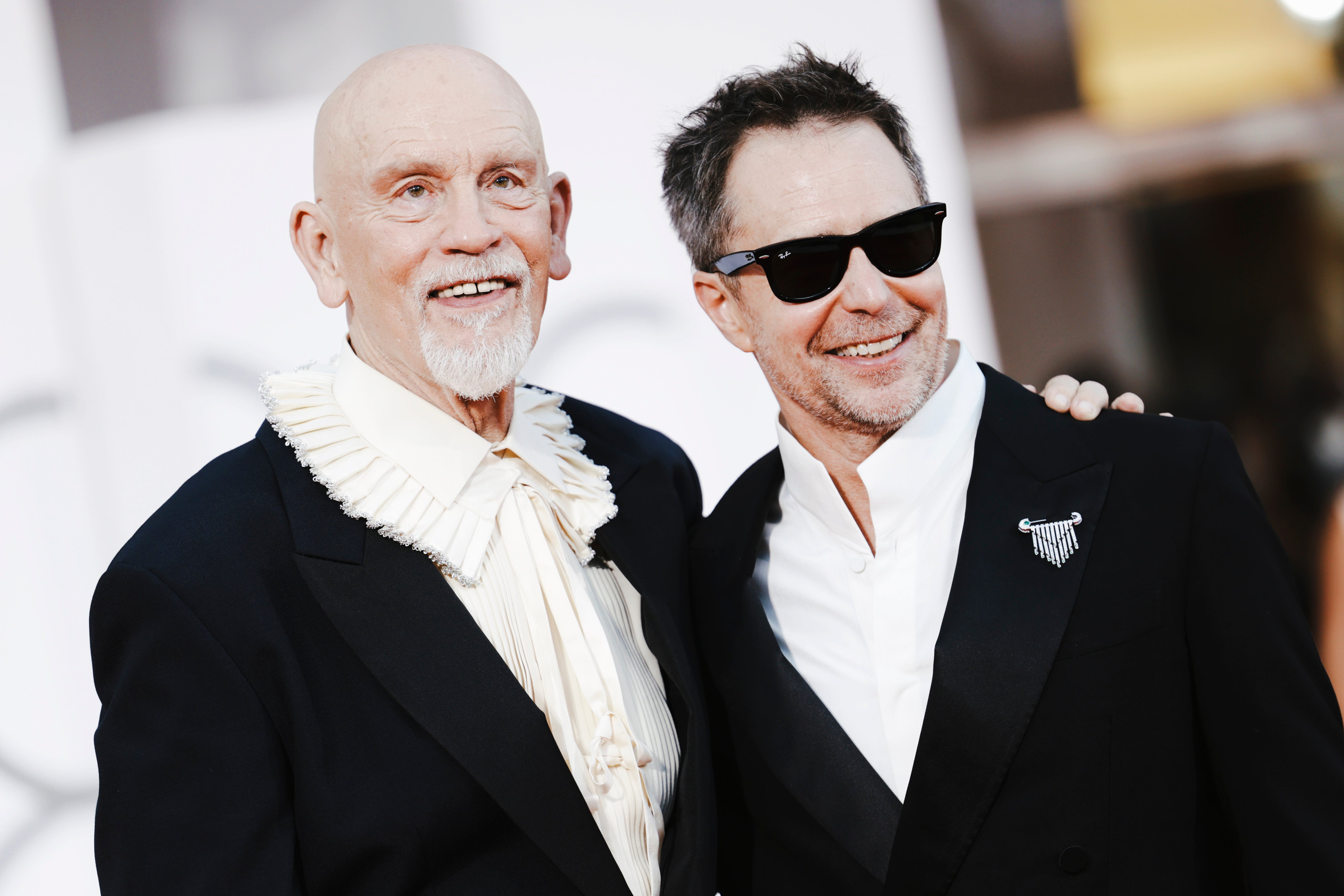 Malkovich and Rockwell at the 2026 Venice Film Festival