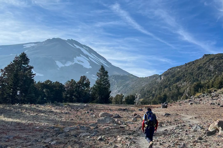 The sheriff's office warns that hikers should turn back when climbing Mount Shasta, if they have not reached the summit by 12 pm (Siskiyou County Sheriff’s Office)