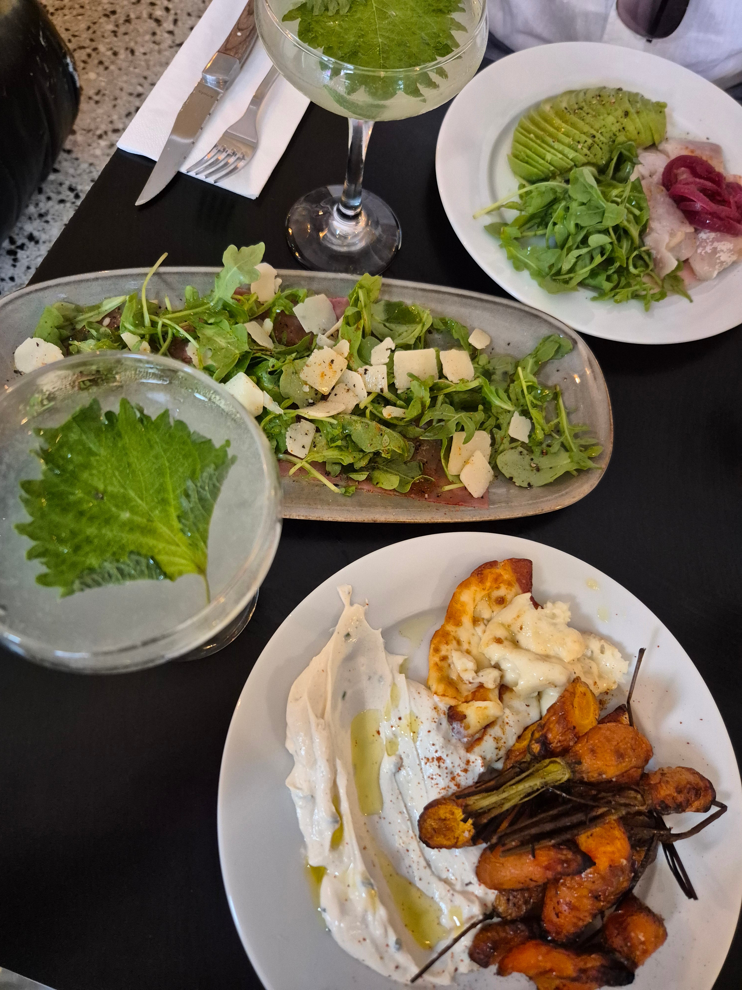 The gluten-free food at Le Pigalle hotel was fresh and wholesome