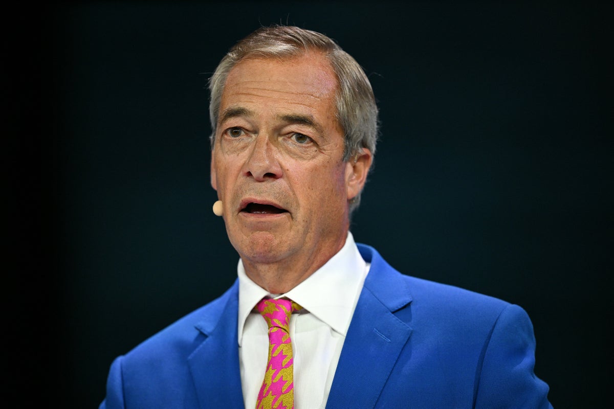 Nigel Farage latest: Reform leader breaks silence on donation claims as party’s conference overshadowed by sting