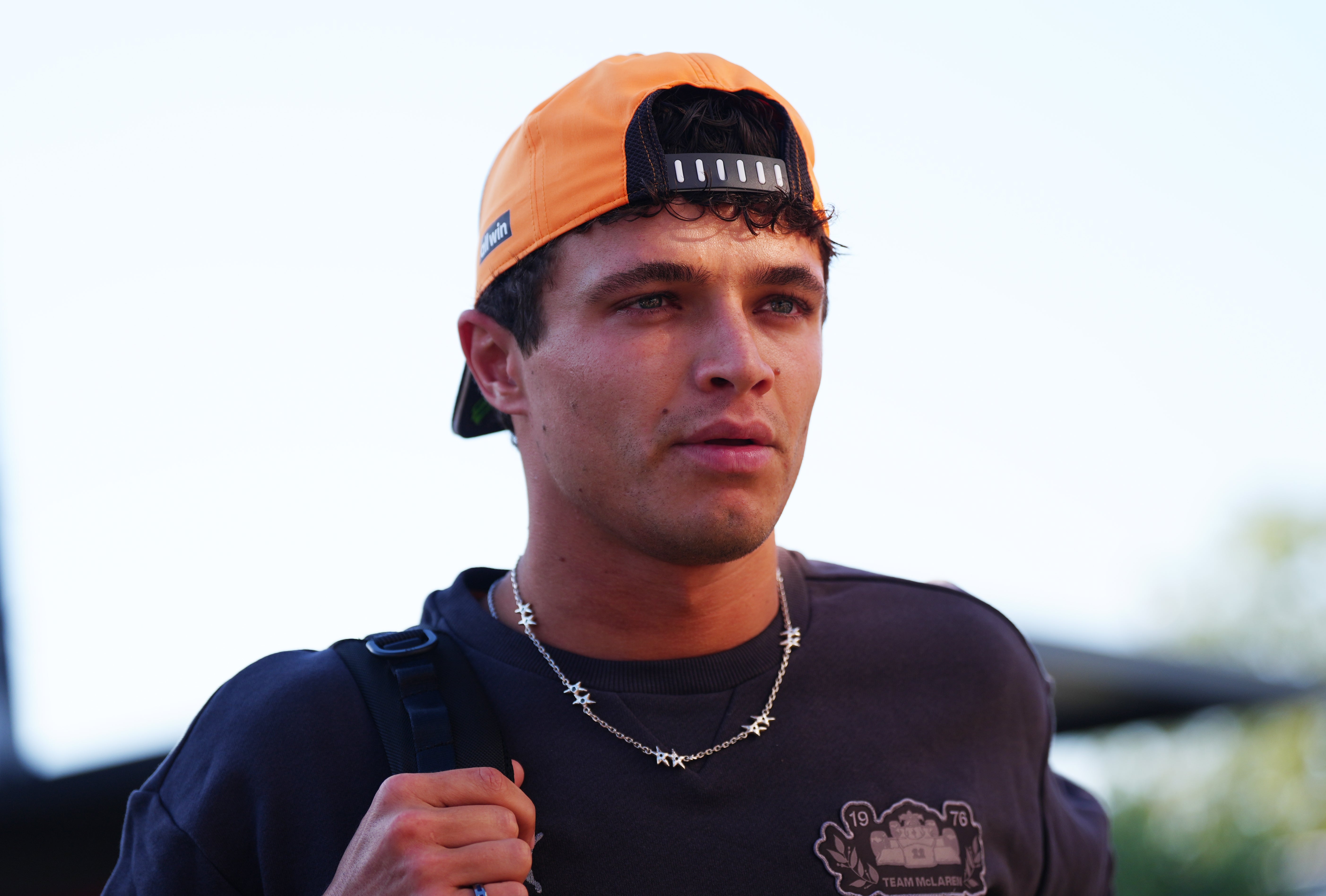 Lando Norris is bidding for a hat-trick of victories (Bradley Collyer/PA)
