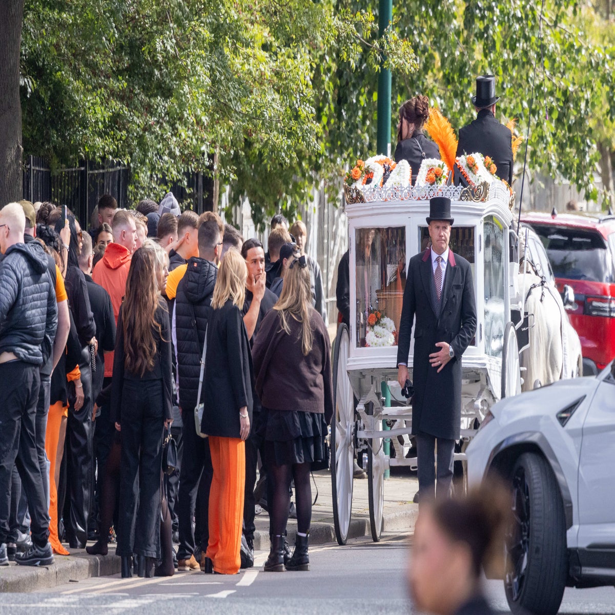 Police give update after hundreds gather at first funeral for A66 crash  victim in Middlesbrough | The Independent