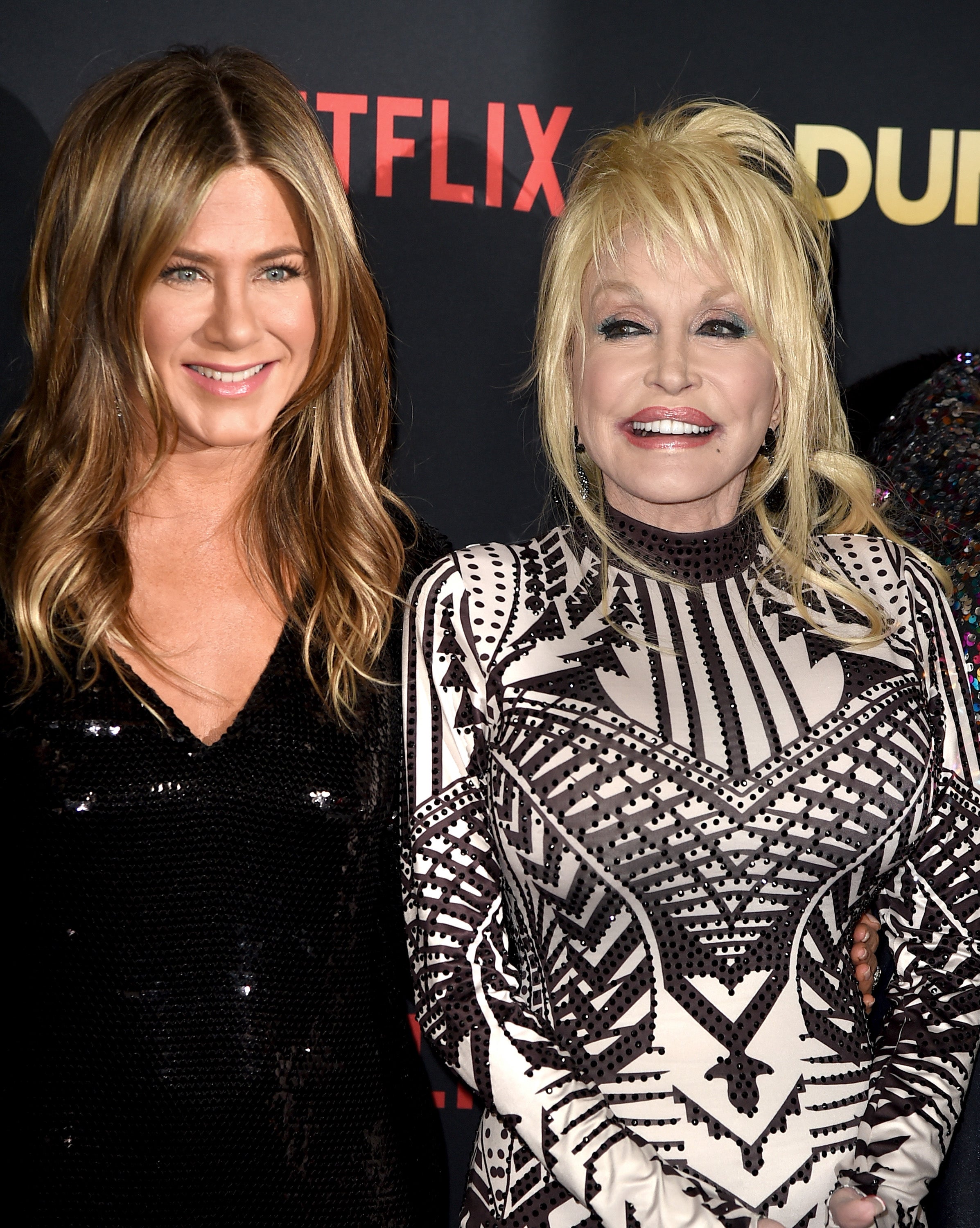 Jennifer Aniston reveals the life advice Dolly Parton gave her