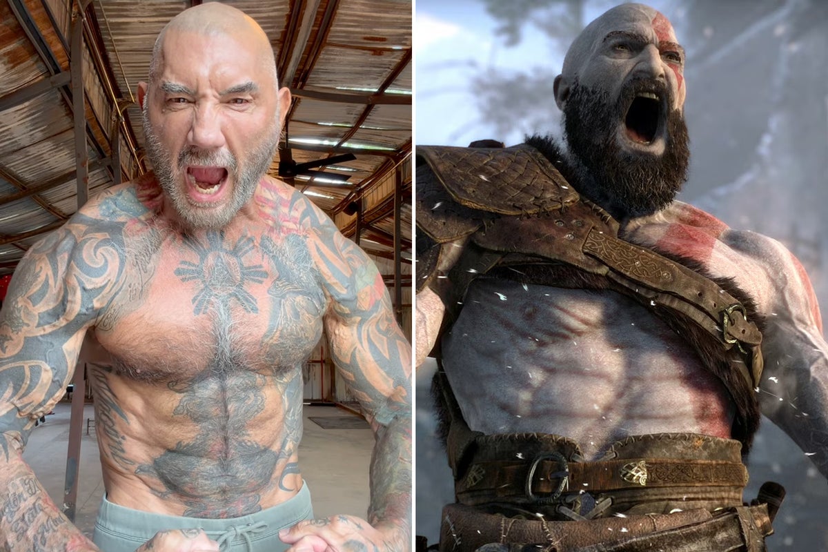 Dave Bautista, God Of War Dizisi İçin Kratos Dönüşümünü Gösterdi