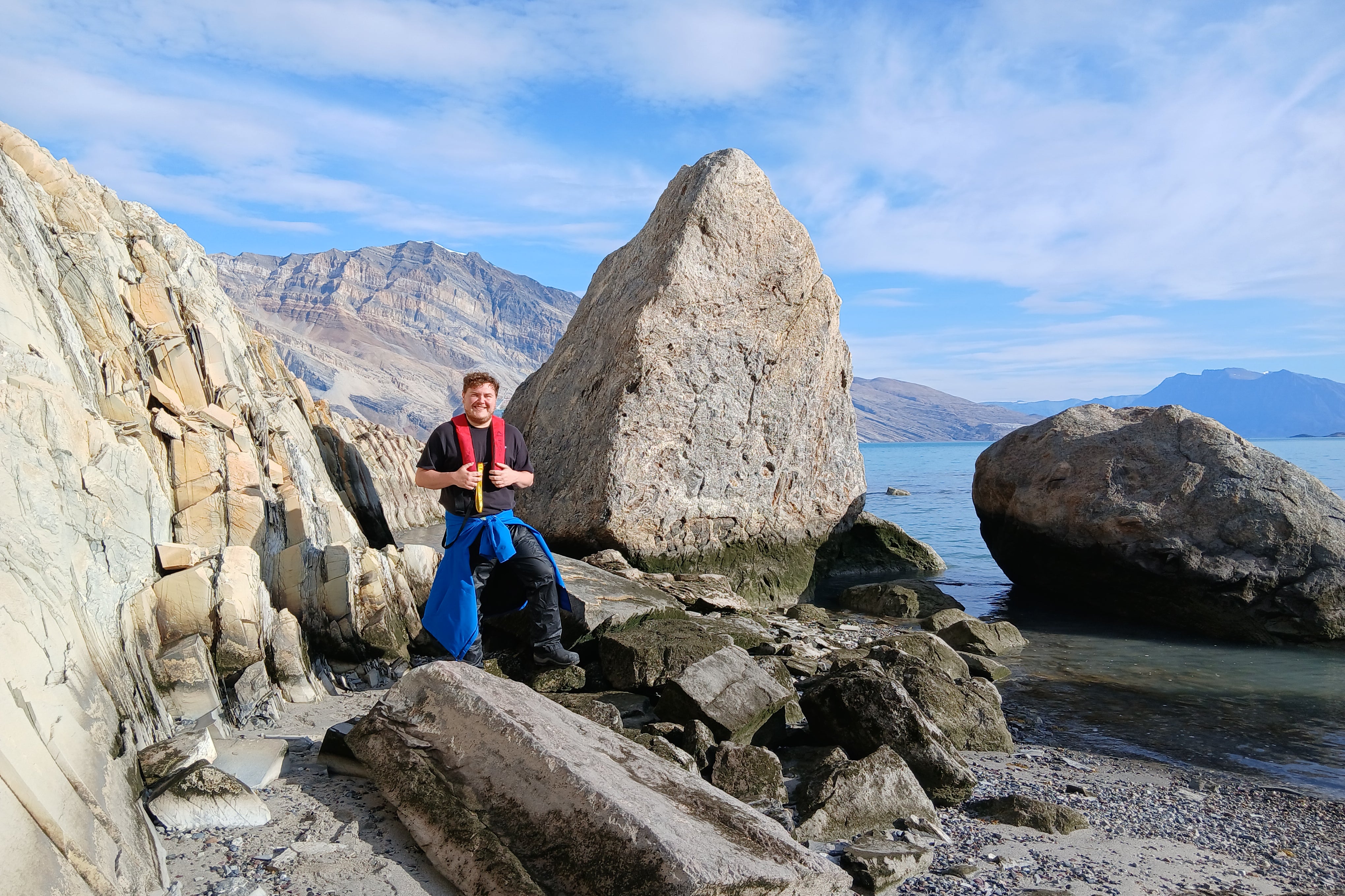 Jake visited remote fjord systems while on the cruise (Jake Hall)