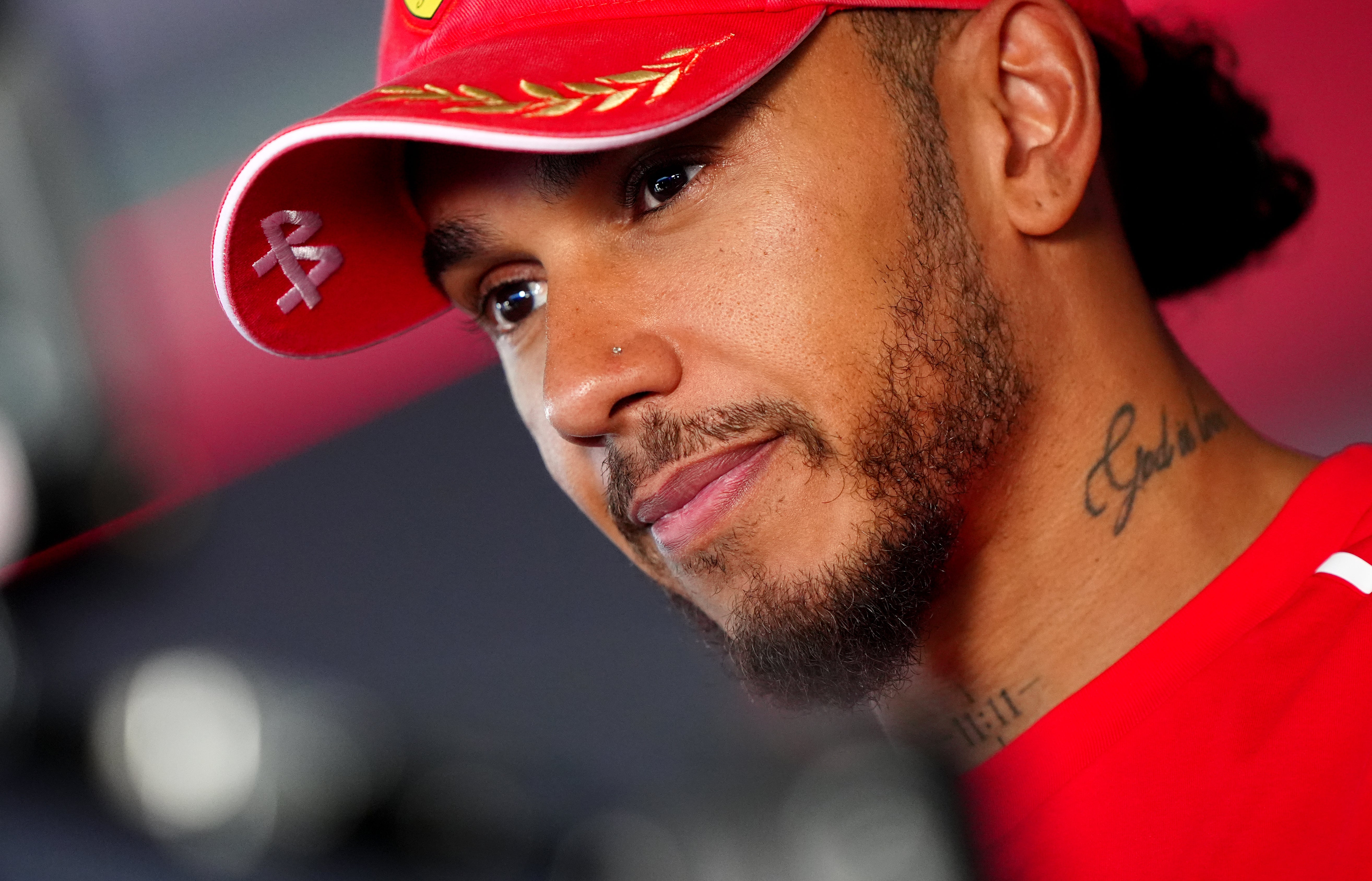 Lewis Hamilton is dreaming of a first Monza pole in Ferrari red