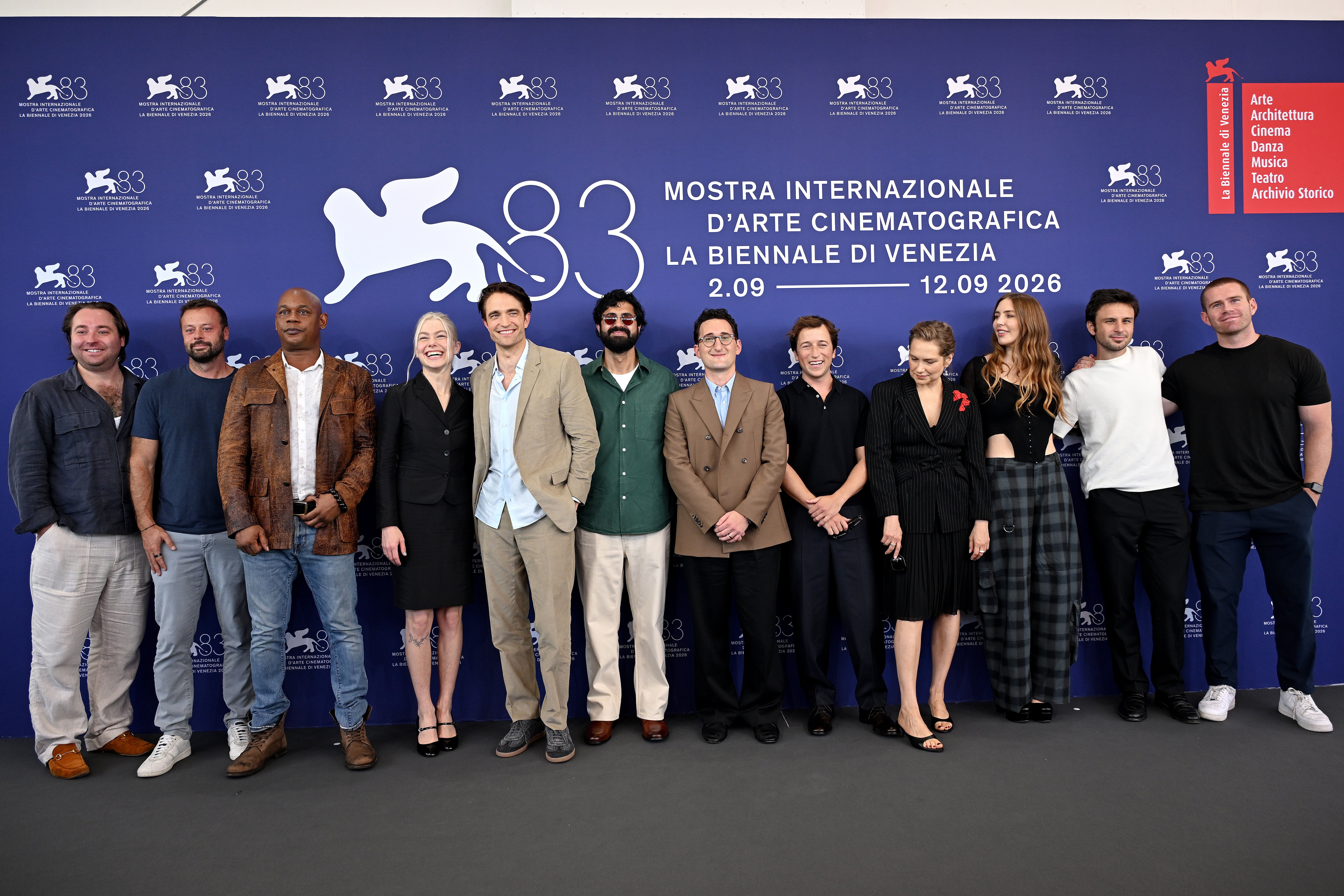 Pattinson and the ‘Primetime‘ cast appeared at the global world premiere for the movie at the Venice Film Festival Saturday