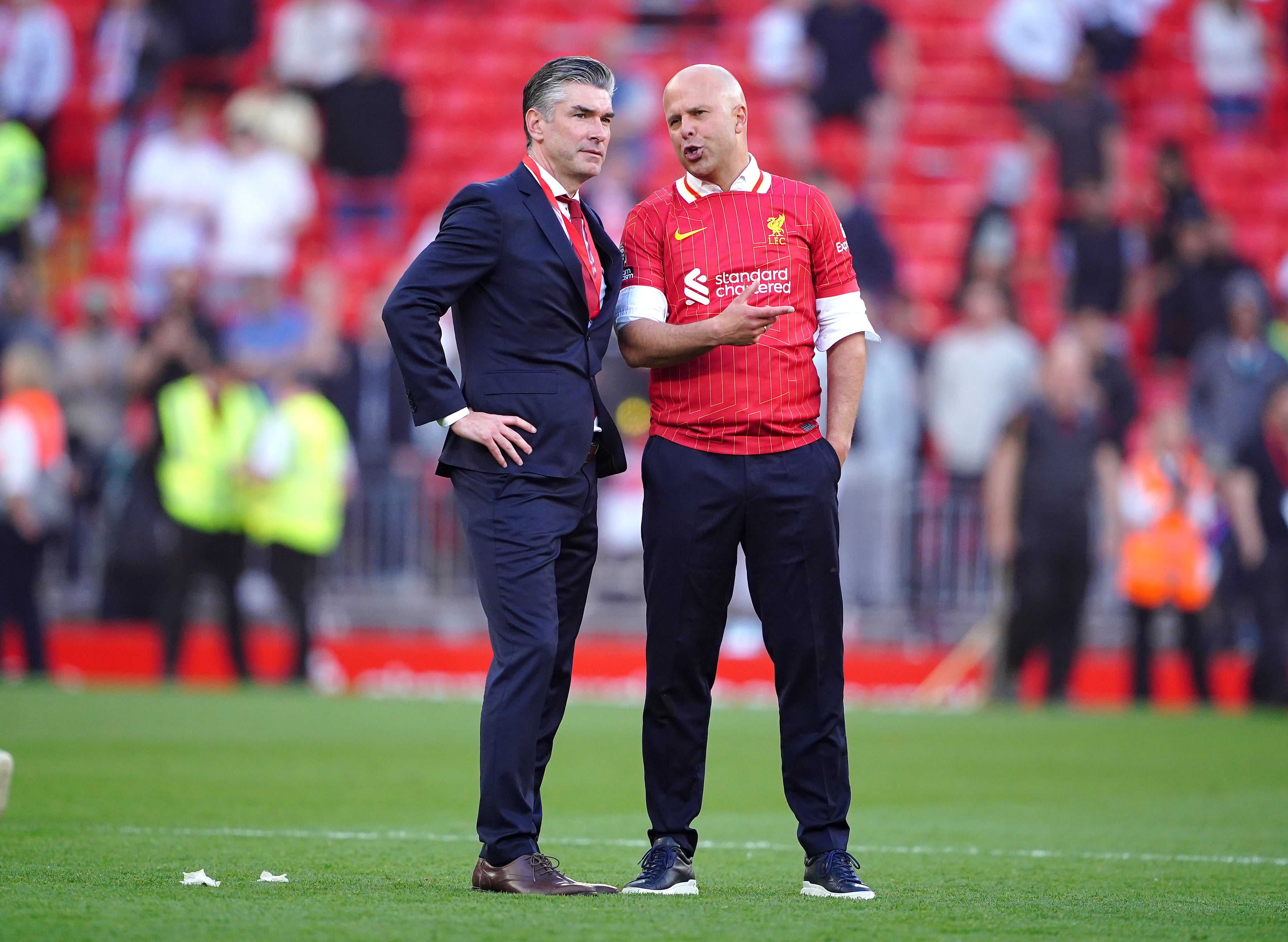 Liverpool’s sporting director Richard Hughes has stepped down after just over two years in the job