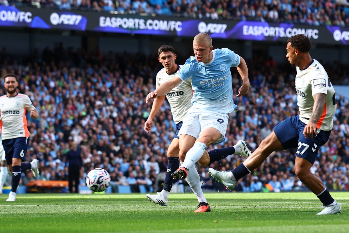 Man City v Coventry LIVE: Erling Haaland breaks deadlock in Premier League after surviving early scares