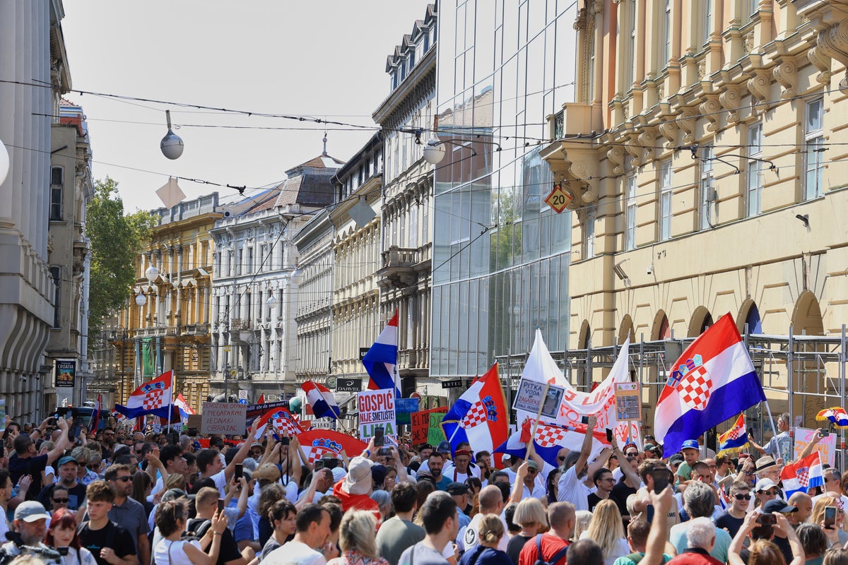 Thousands of protesters rally in Croatia to demand urgent toxic waste cleanup