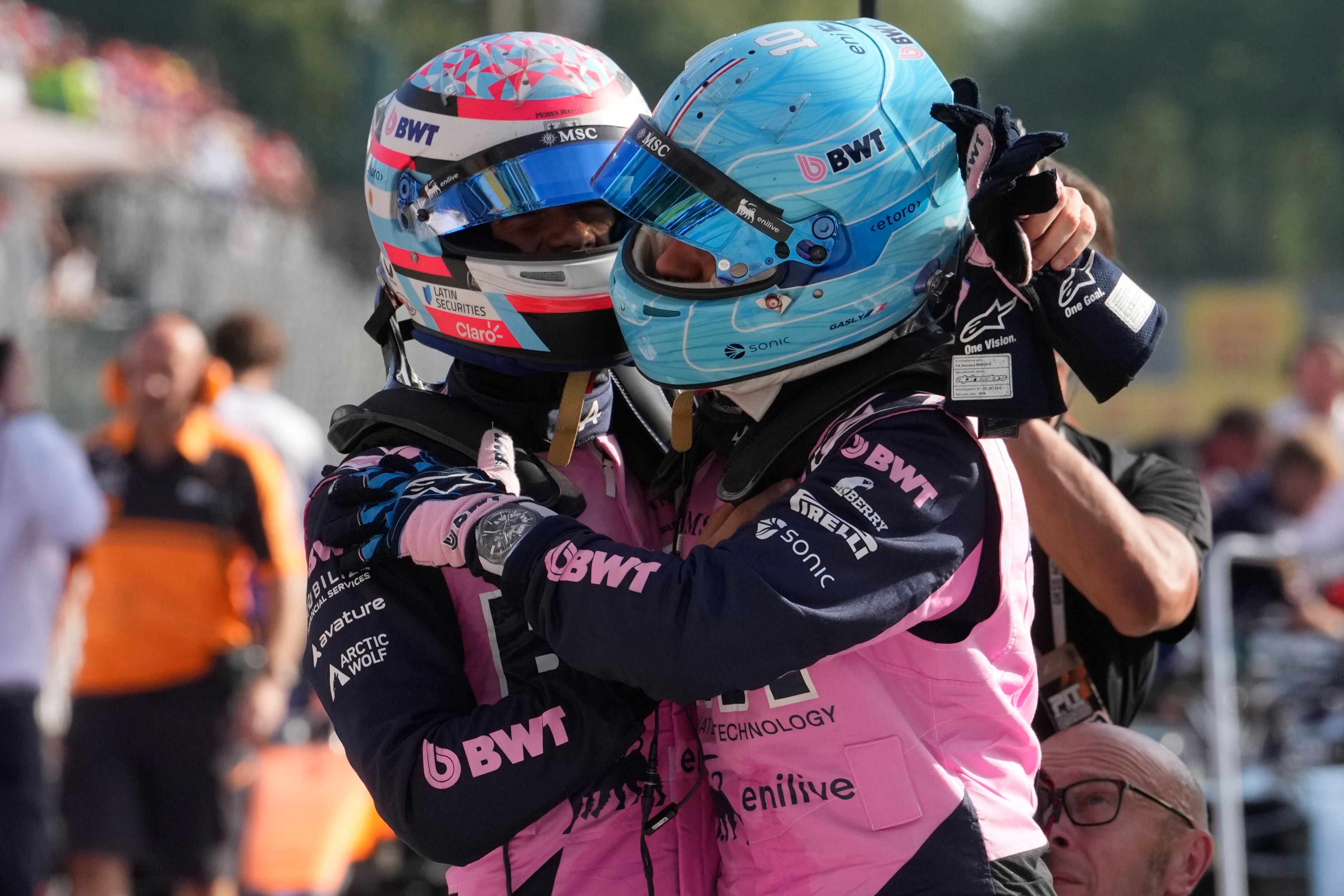 Italian GP Grid Set After Shock Gasly Pole