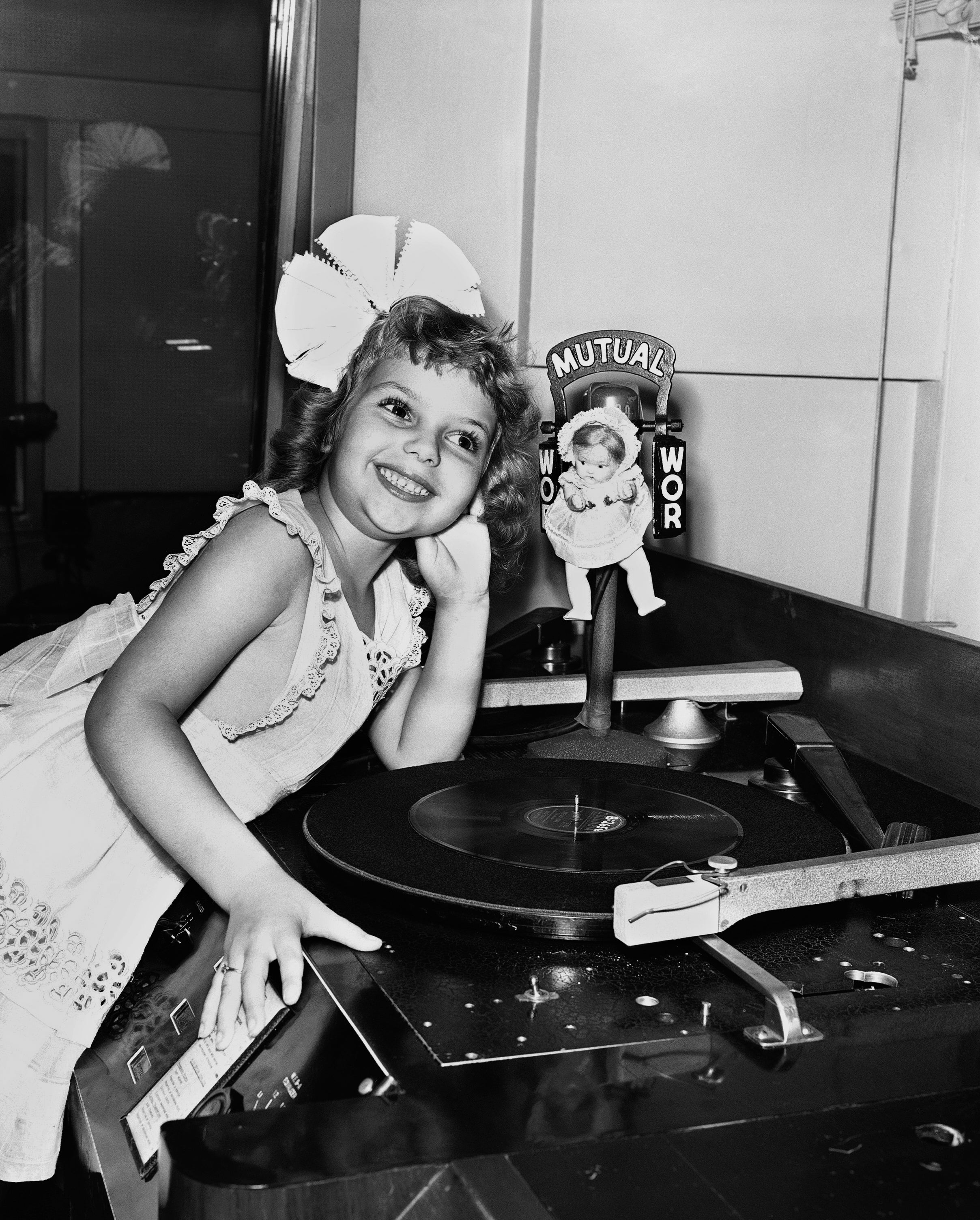 Robin Morgan, 5, in 1947