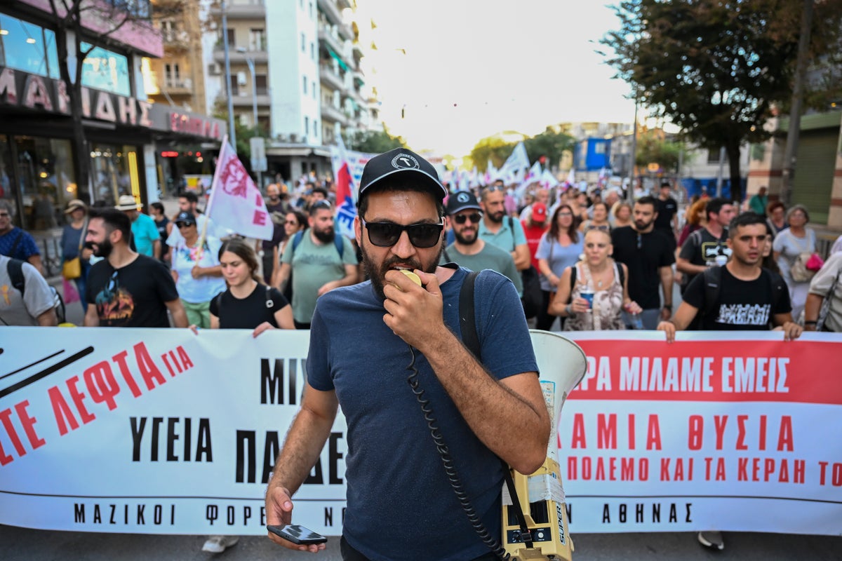 Greeks promised tax relief, wage hikes as protesters take to the streets over cost of living crunch Greeks promised tax relief, wage hikes as protesters take to the streets over cost of living crunch