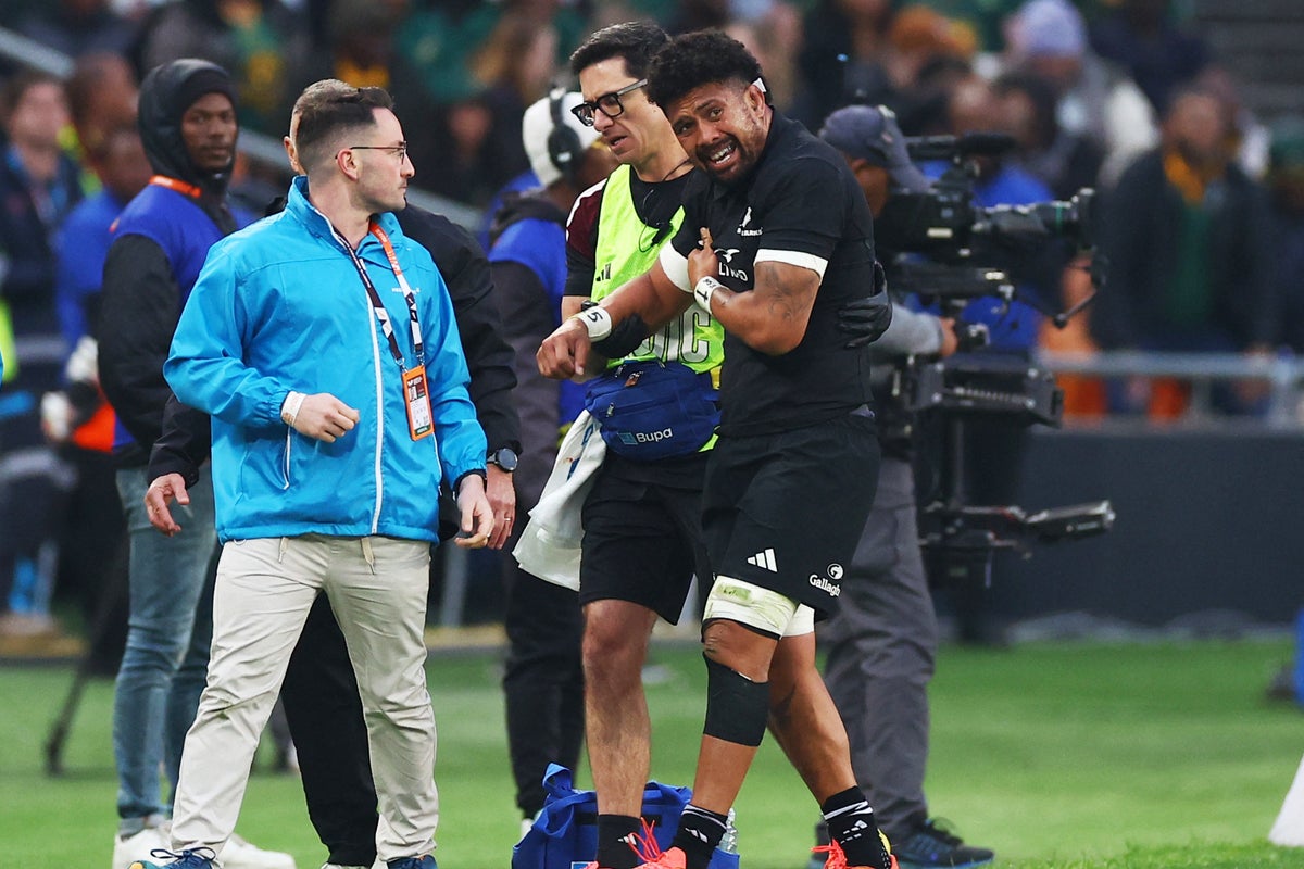 All Blacks captain Ardie Savea ruled out of fourth Test against South Africa