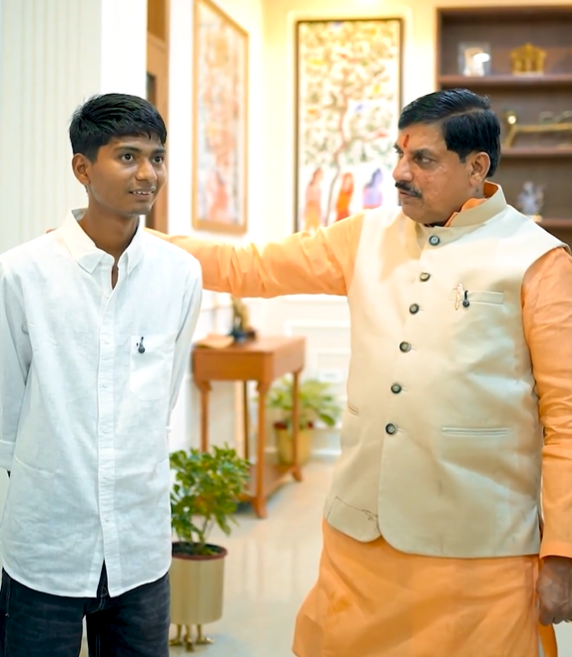 Madhya Pradesh chief minister Mohan Yadav met Choudhary at his residence in Bhopal on Saturday and praised his efforts