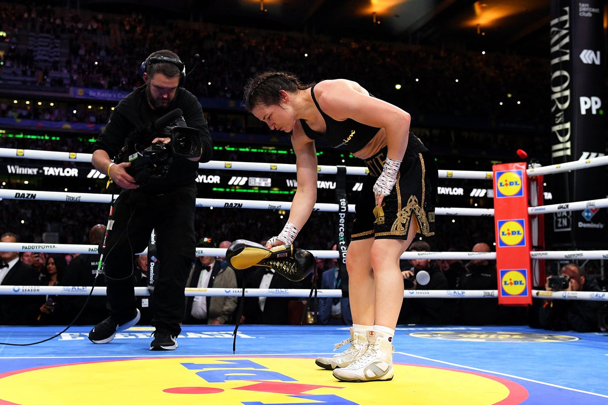 Katie Taylor’s farewell was a night of magic, impossibility and buried hatchets
