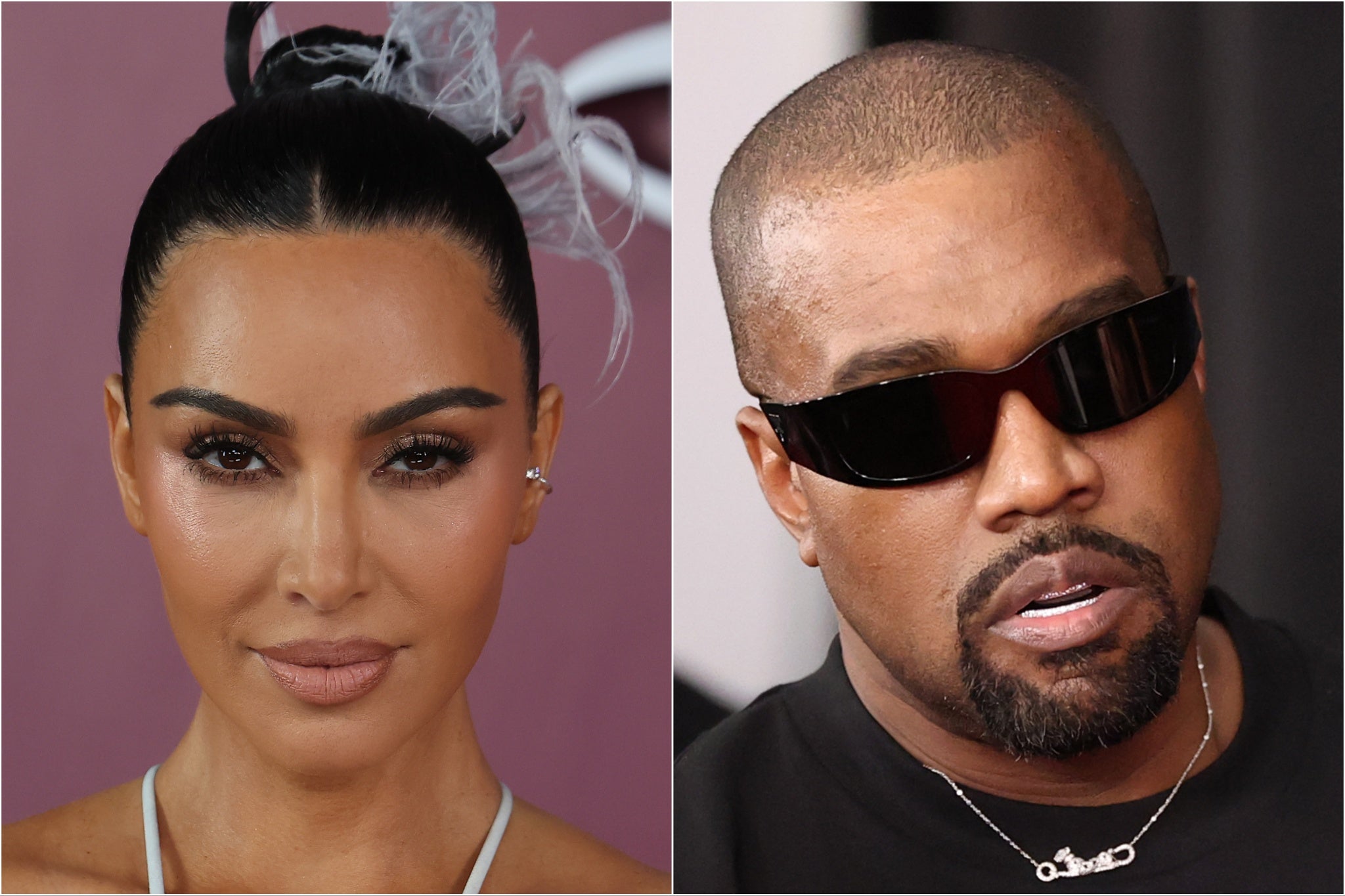 Kim Kardashian and Kanye West reunite to support daughter North at Chicago concert debut