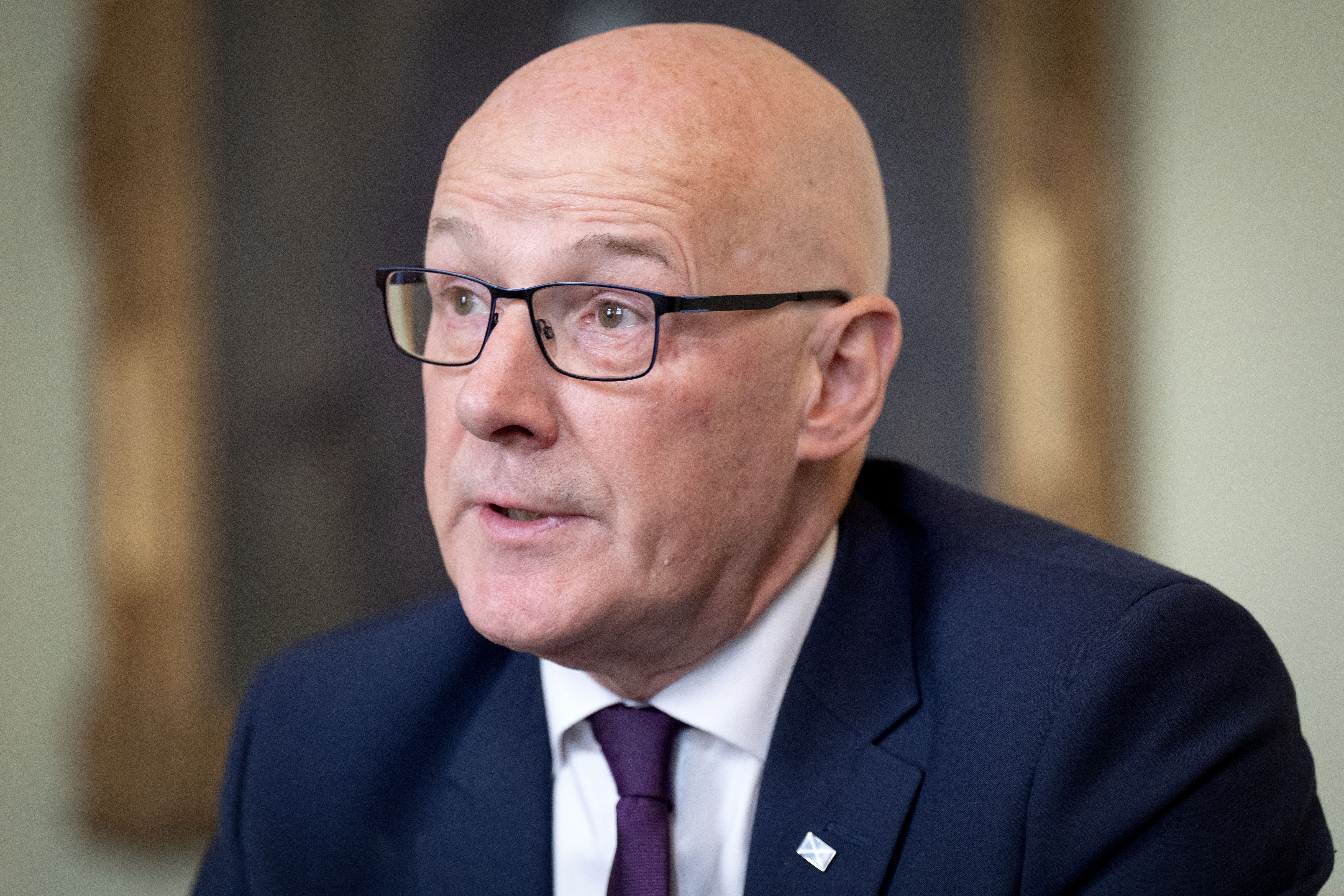 Scotland’s First Minister John Swinney (Jane Barlow/PA) (PA Wire)