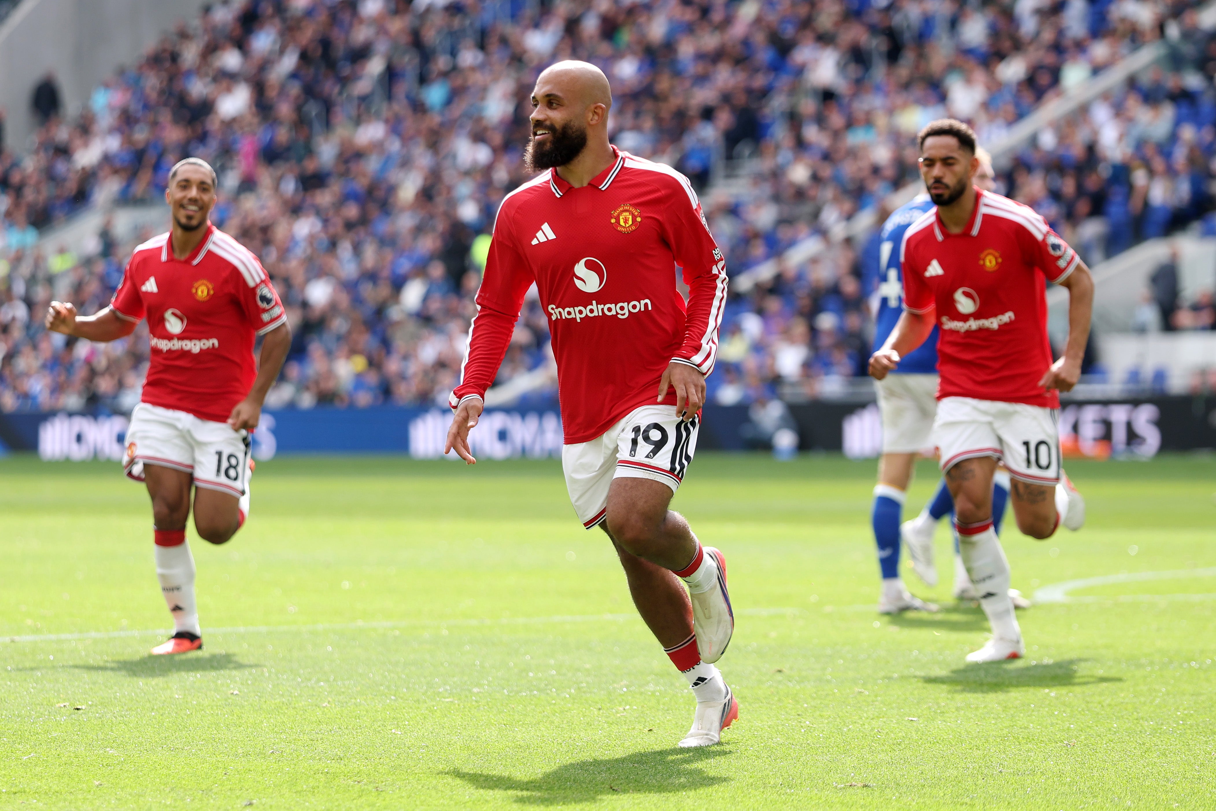 Bryan Mbeumo gave Man United the perfect start to the second half but it wasn’t enough for his team