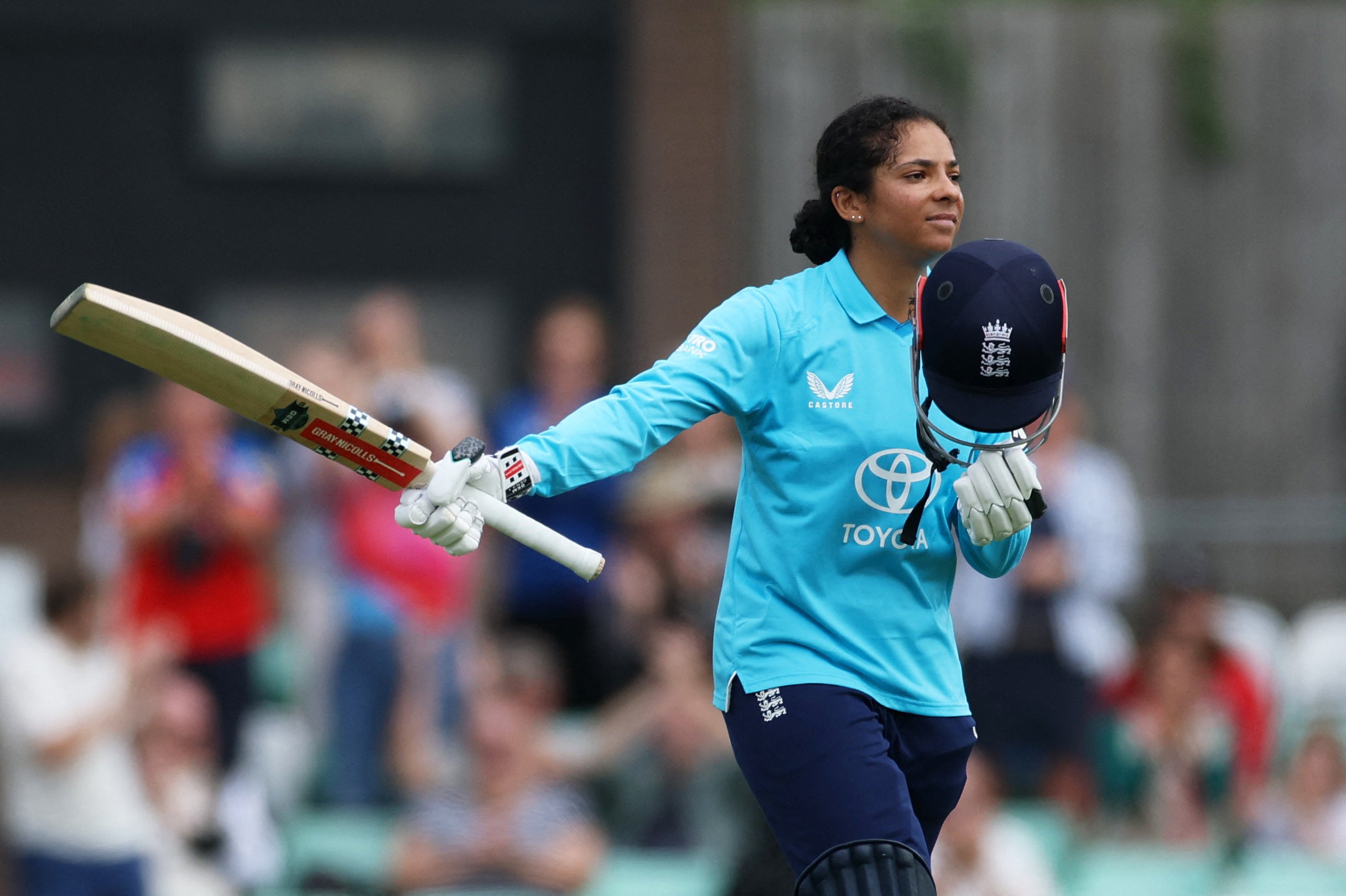Sophia Dunkley slams century as England seal series sweep against Ireland