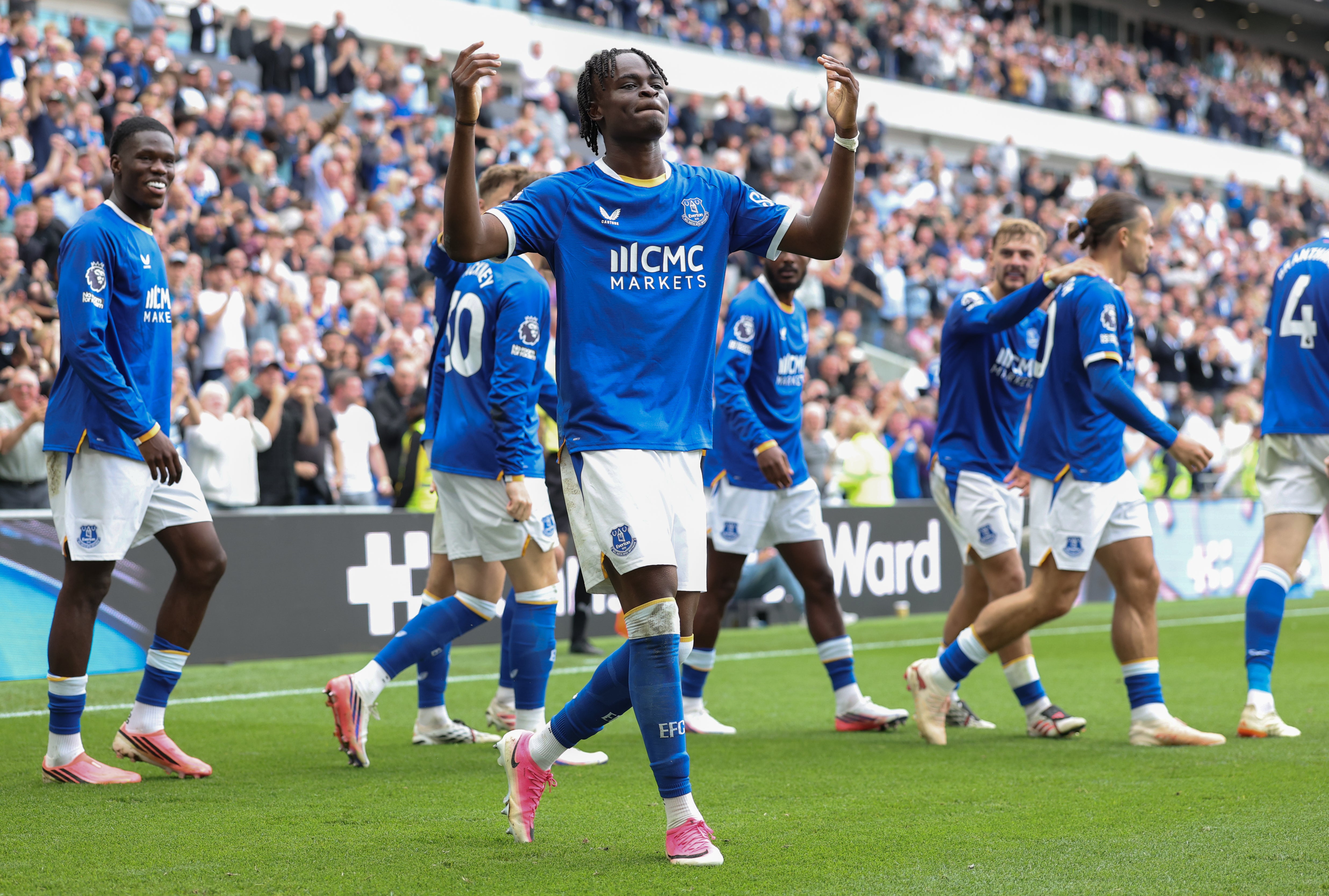 Tyrique George’s first equaliser was a stunning effort