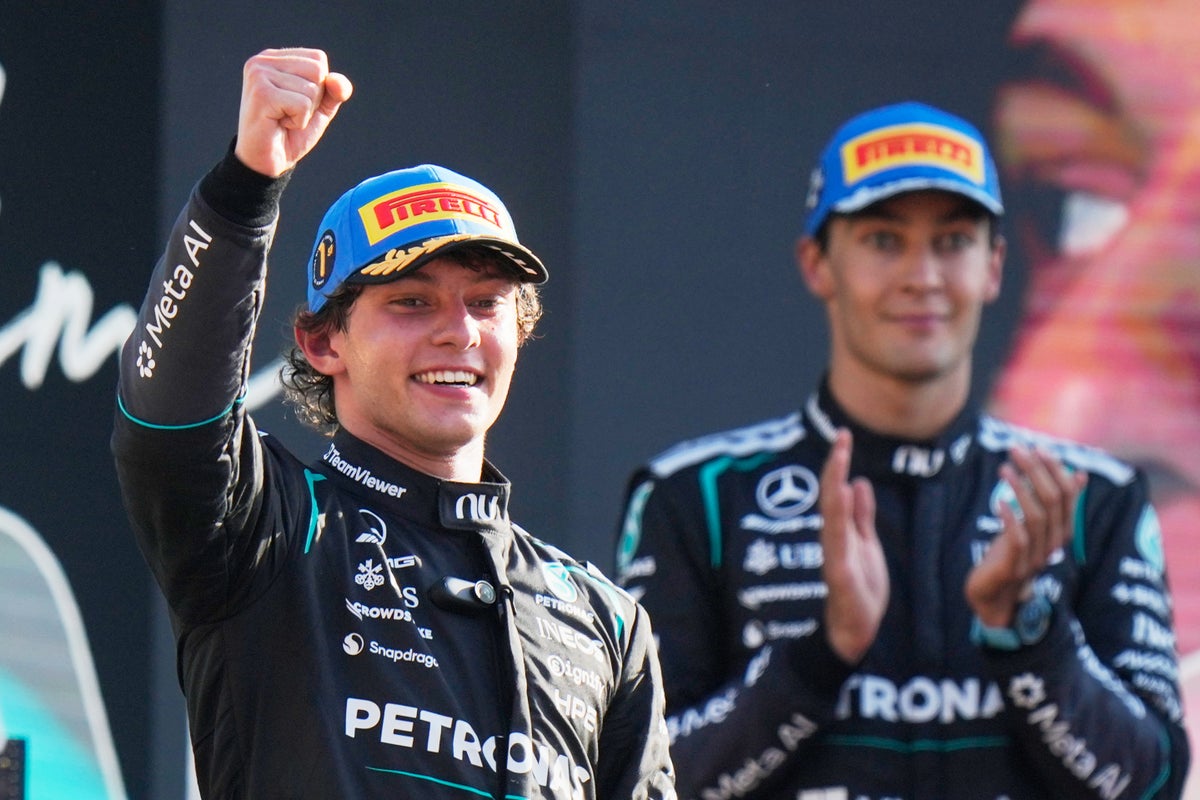 Kimi Antonelli claims sensational Monza victory from P19 as George Russell misses out again