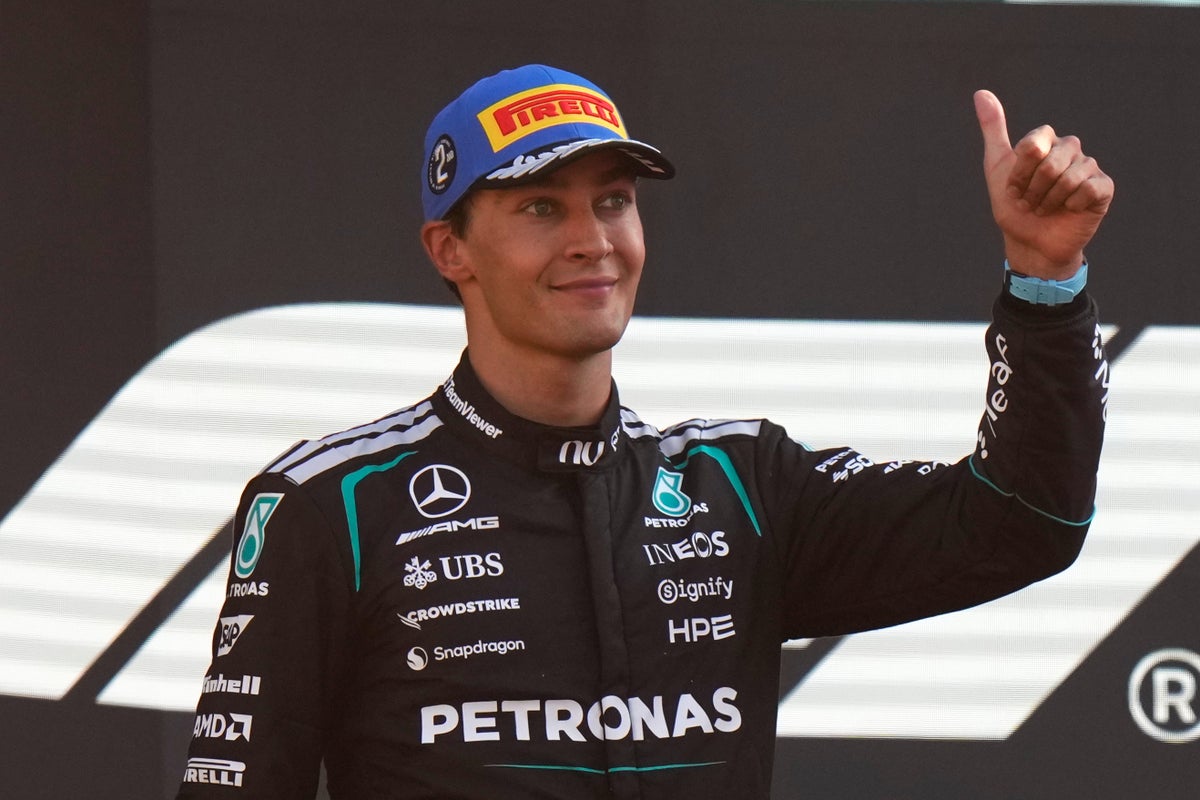 Why was George Russell booed at the Italian Grand Prix?